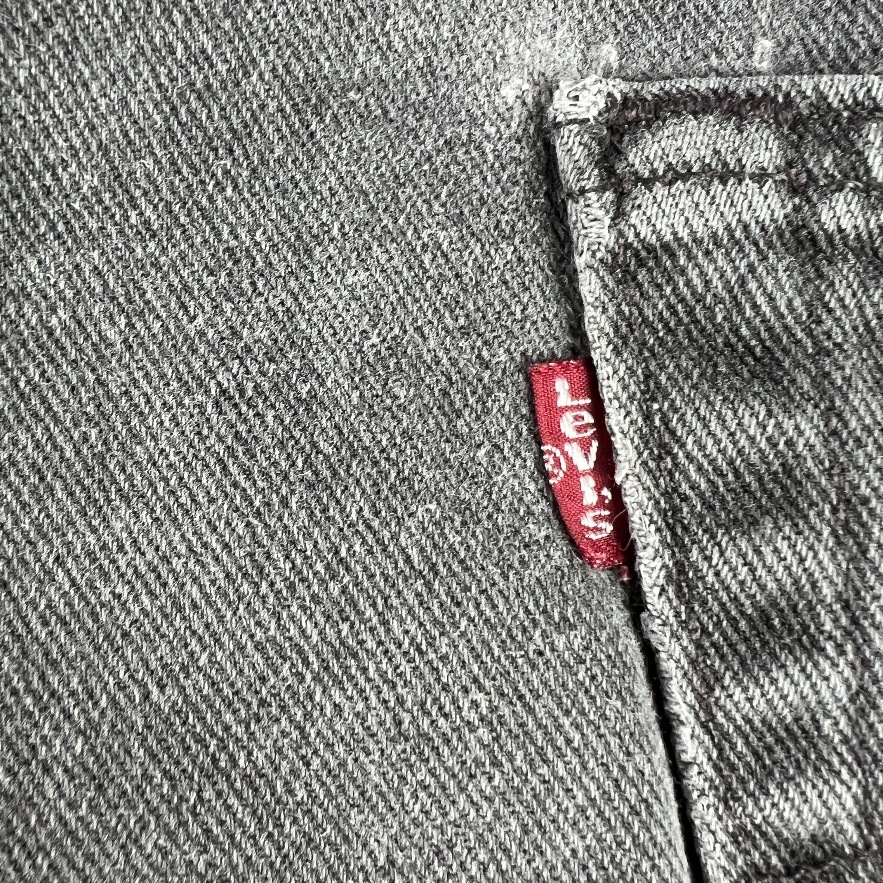 Levi's × Vintage Y2K Levi's Jean Shorts 505 Faded Cut Off Cotton Denim Jorts Size US 34 / EU 50 - 3 Thumbnail
