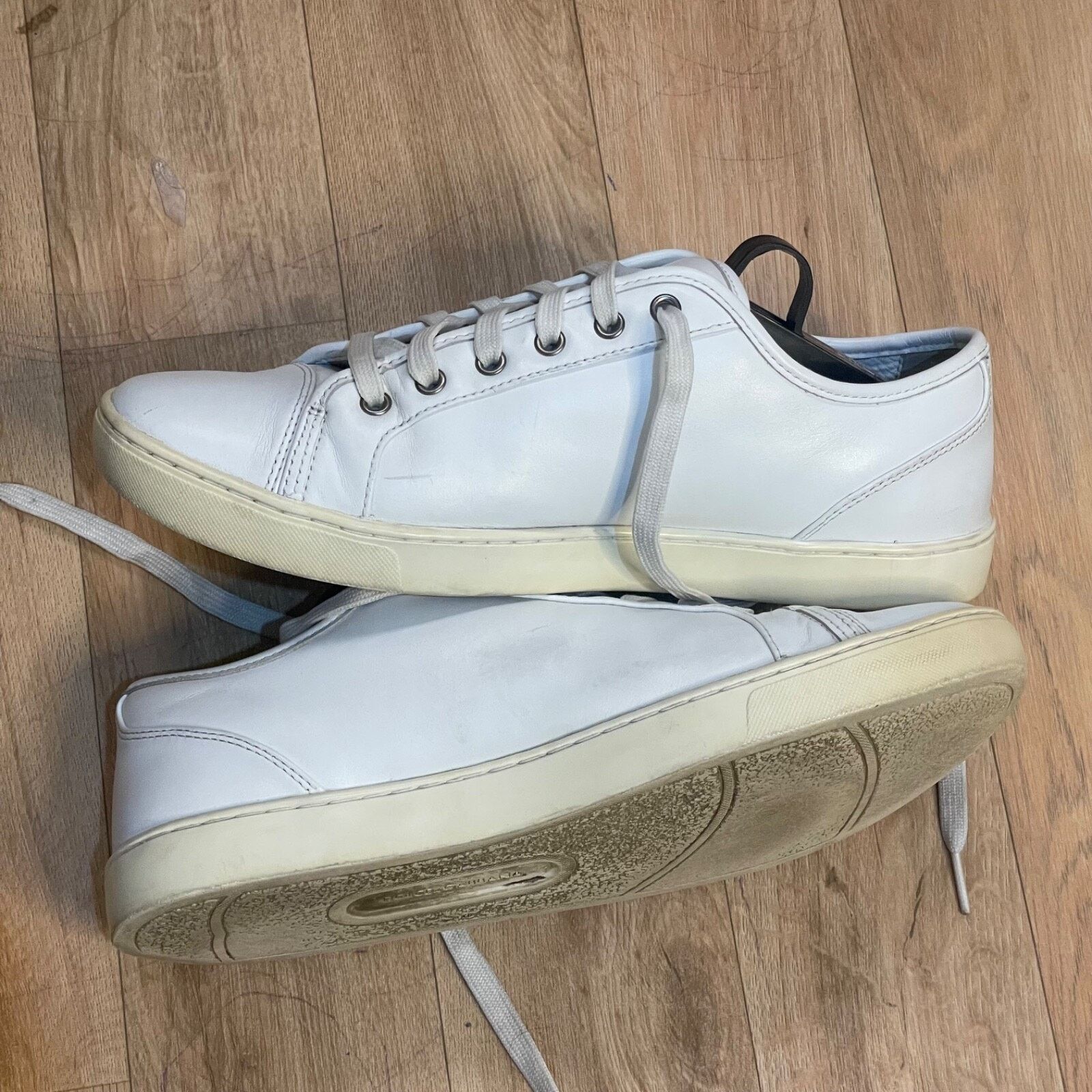 Dolce & Gabbana Dolce & Gabbana sneakers white Leather Low Top shoes italy Size US 10 / EU 43 - 7 Thumbnail