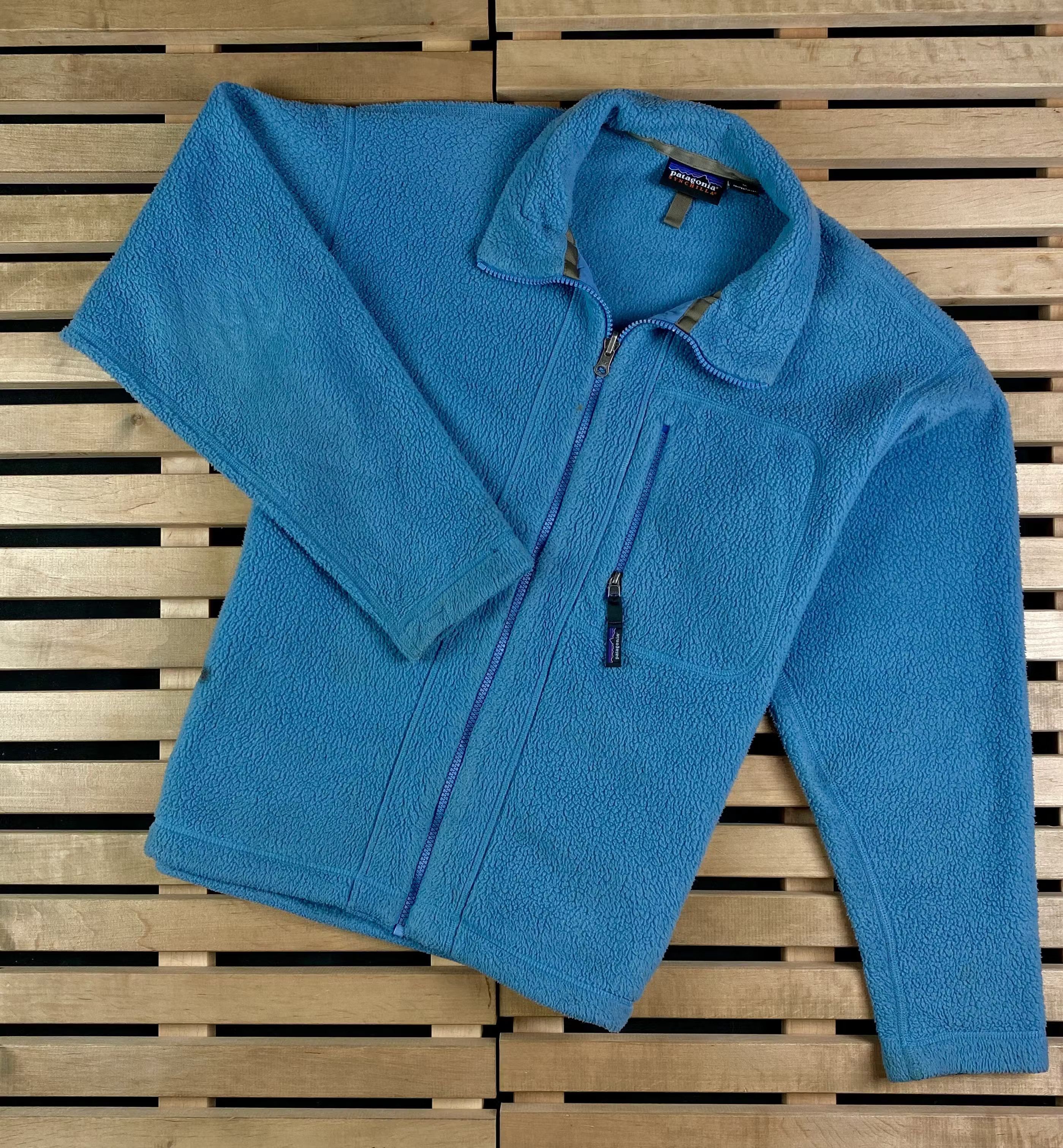Patagonia × Vintage Mens Fleece Jacket Patagonia Synchilla Size M Size US M / EU 48-50 / 2 - 1 Thumbnail