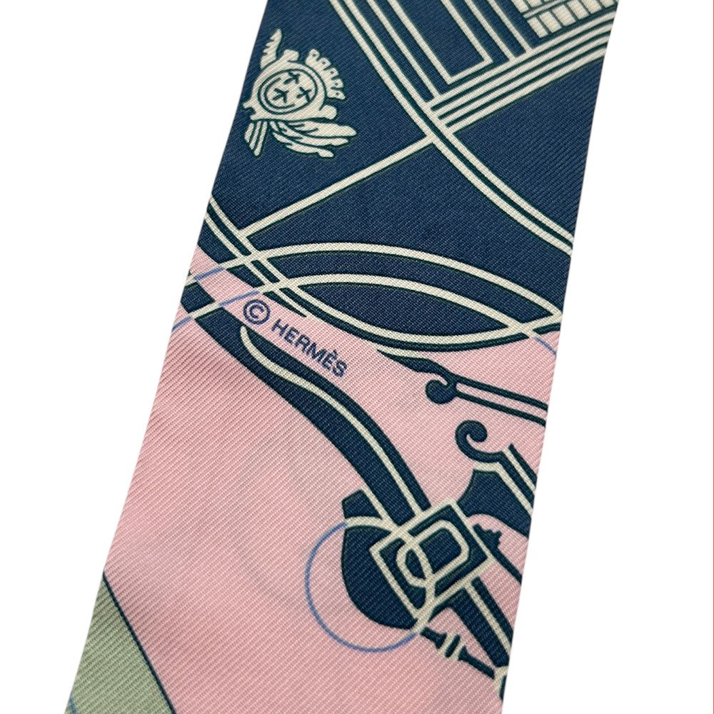 Hermes Hermès Ex-Libris Silk Scarf 100% Silk Size ONE SIZE - 4 Thumbnail
