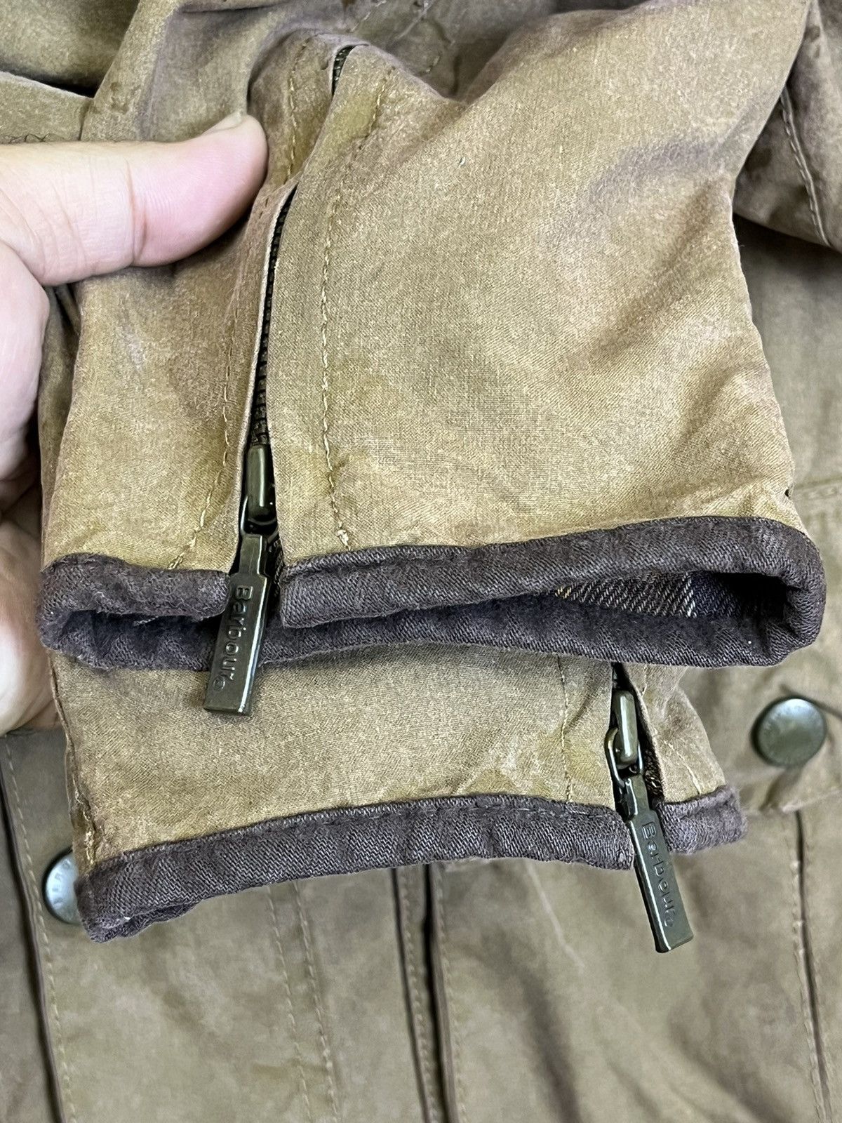 Barbour SICK🔥BARBOUR SYLKOIL WAXED COTTON MENS UTILITY JACKET Size US L / EU 52-54 / 3 - 14 Thumbnail