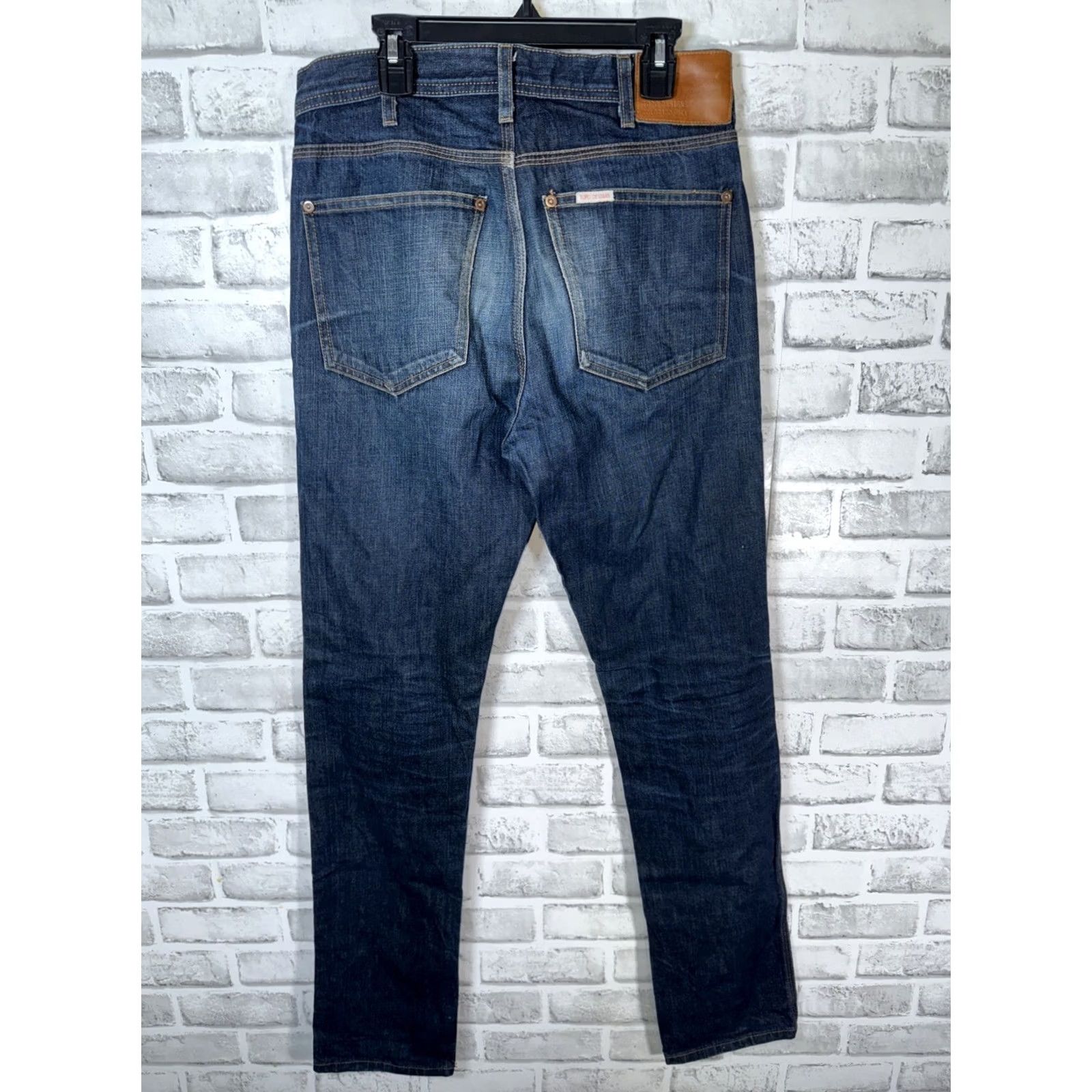 Topo Designs Topo Designs Men’s Blue Jeans Straight Denim Button Fly 28 x 33.5 USA Regular 5-Pocket Size US 28 / EU 44 - 8 Thumbnail