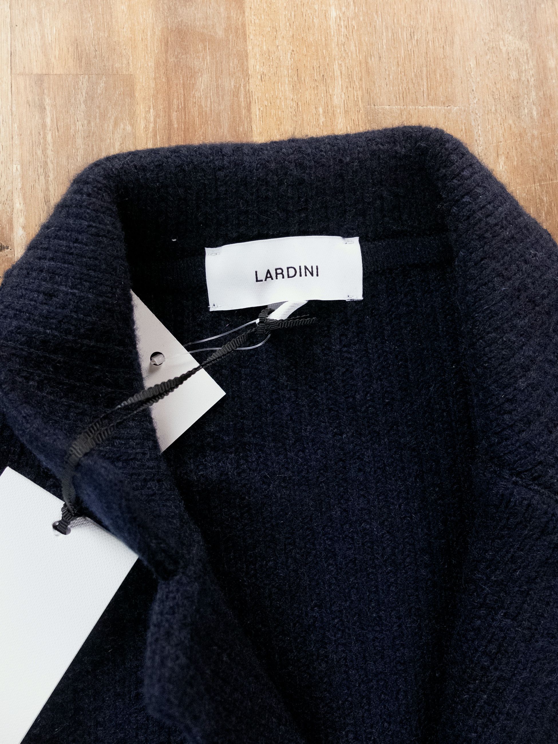 Lardini LARDINI navy blue chunky sweater jacket Size XL Size US XL / EU 56 / 4 - 2 Thumbnail