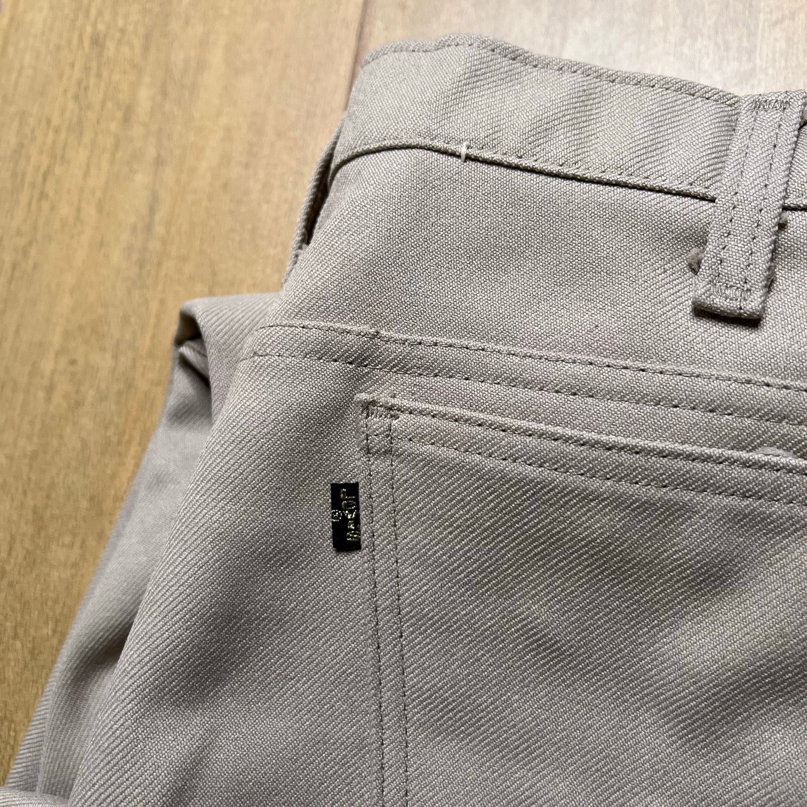 Levi's Vintage Levi’s Action Slacks Pants USA 34x28 Beige Scovill Size US 34 / EU 50 - 17 Thumbnail