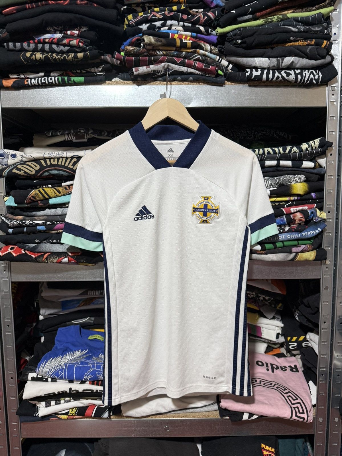 Adidas North Ireland 2020 2021 Home Football Soccer Jersey Size US XS / EU 42 / 0 - 1 Thumbnail