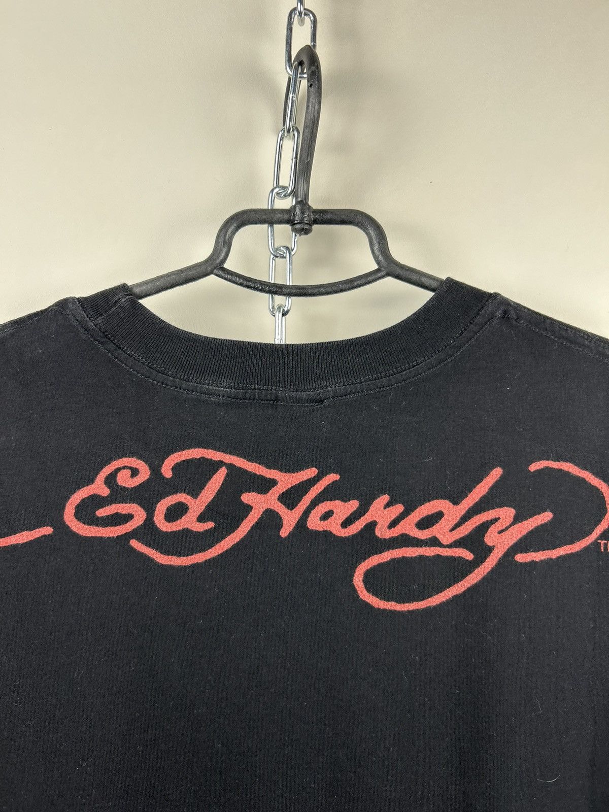 Ed Hardy Vintage Ed Hardy T shirt Black Skull Kills Love Size US L / EU 52-54 / 3 - 13 Thumbnail