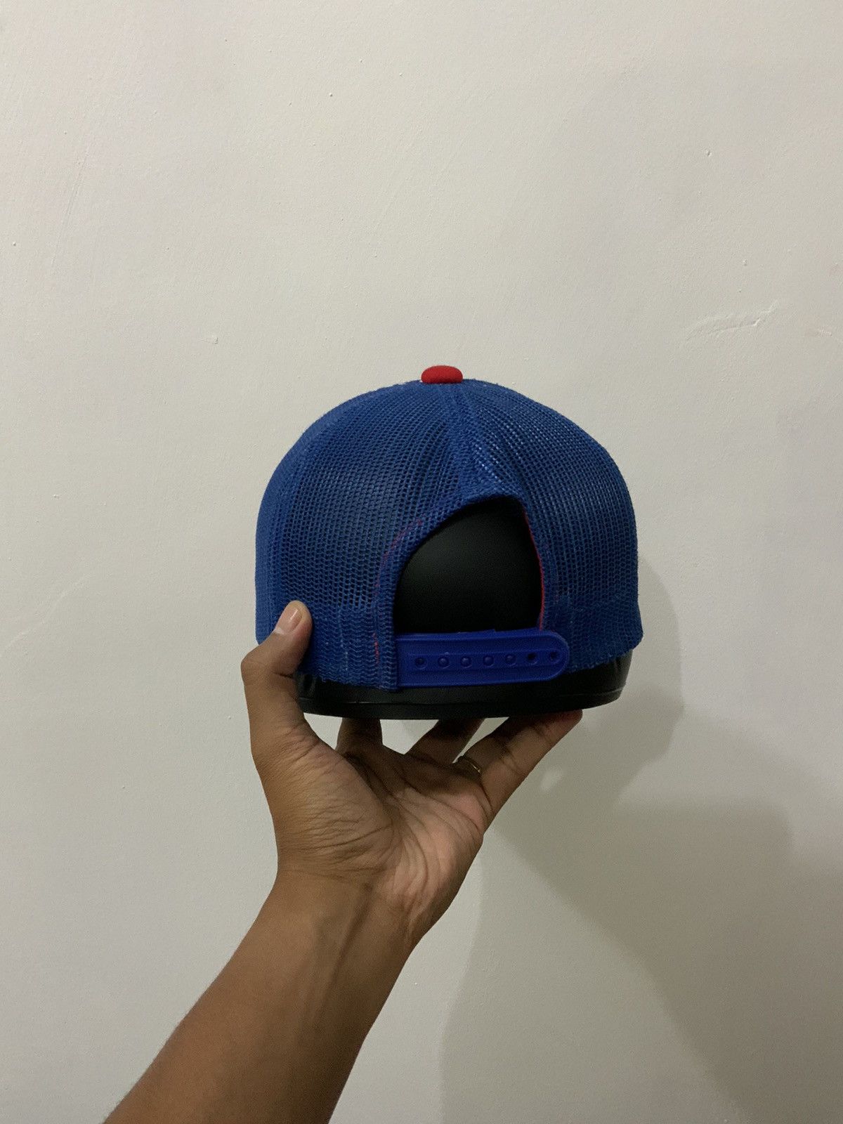 Japanese Brand Peace Relaxation Distressed Style Trucker Cap Hat Size ONE SIZE - 3 Thumbnail
