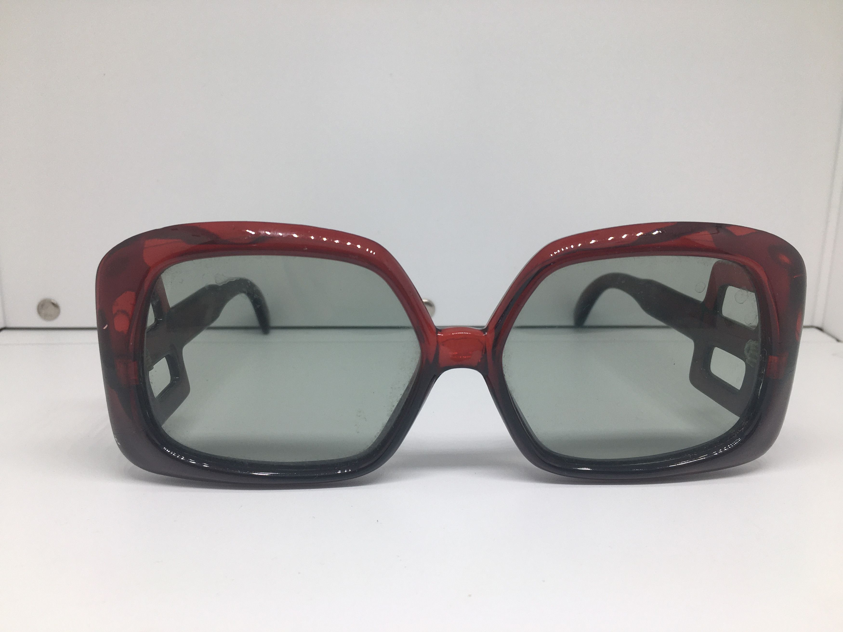 Vintage Vintage Diva Handmade Sunglasses Frame Glass Lens Size ONE SIZE - 2 Thumbnail