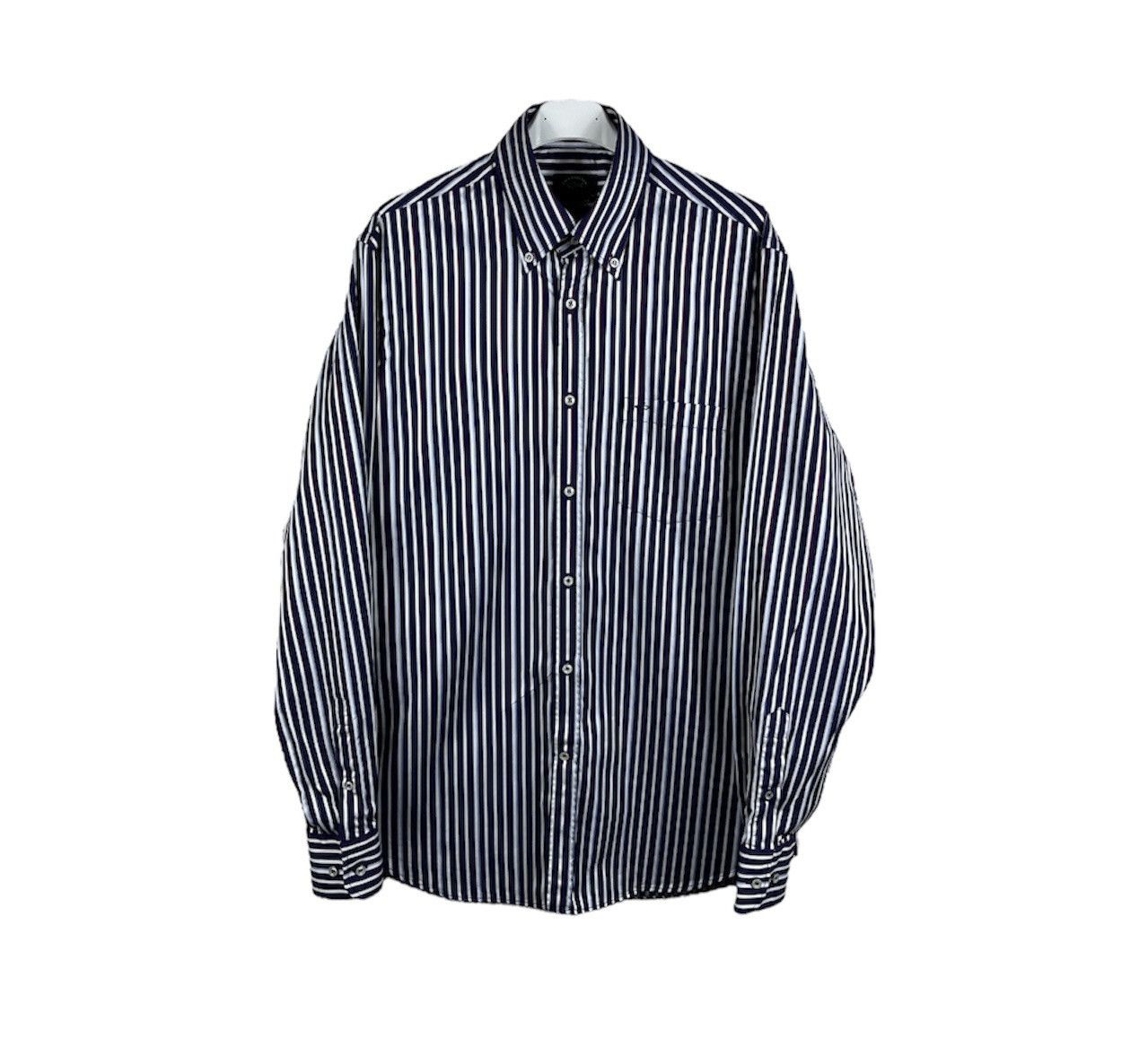 Paul & Shark Paul & Shark striped shirt with pocket logo casual Italy Size US M / EU 48-50 / 2 - 1 Thumbnail