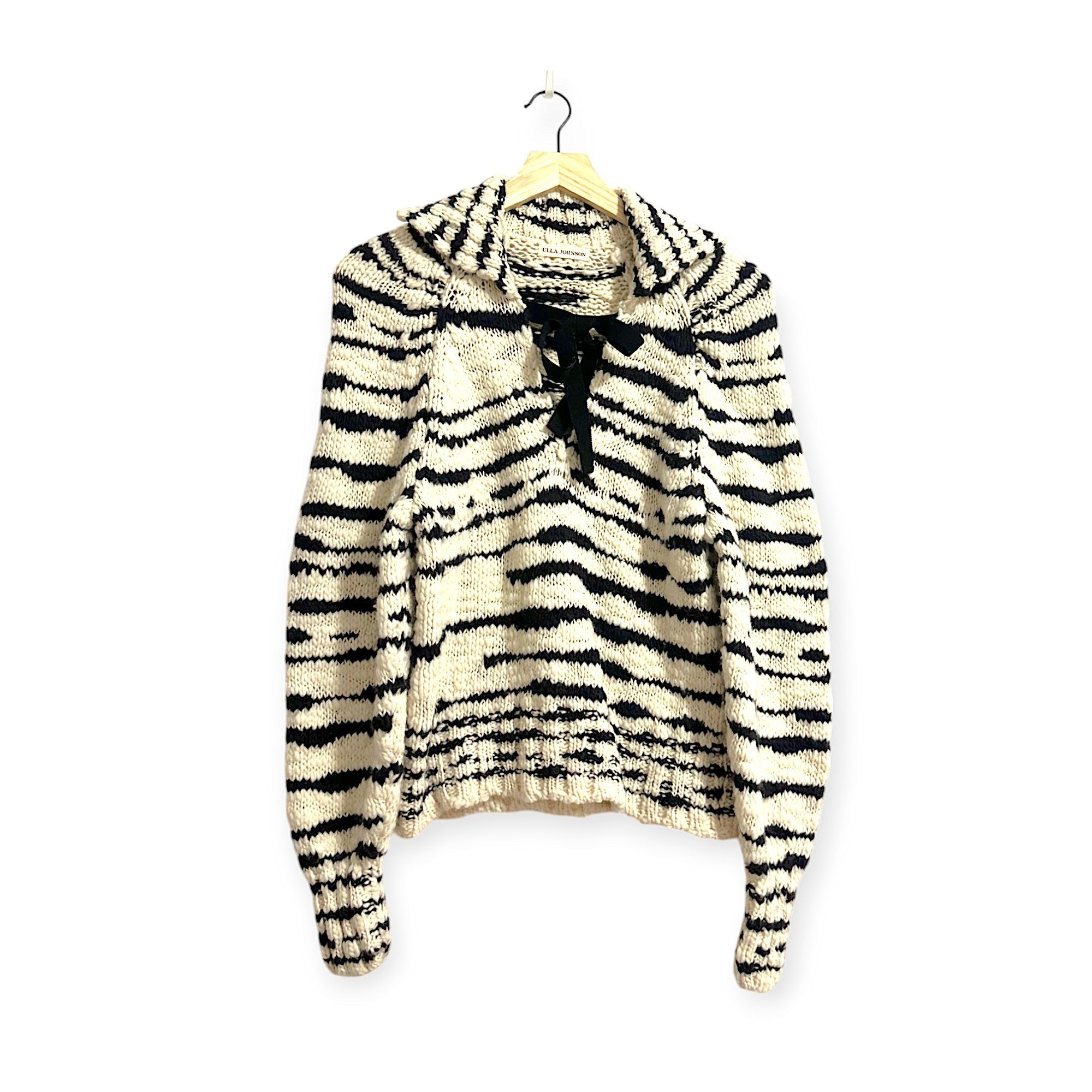 Ulla Johnson Ulla Johnson Nicola Pullover Wool Sweater, Size S Size S / US 4 / IT 40 - 1 Thumbnail