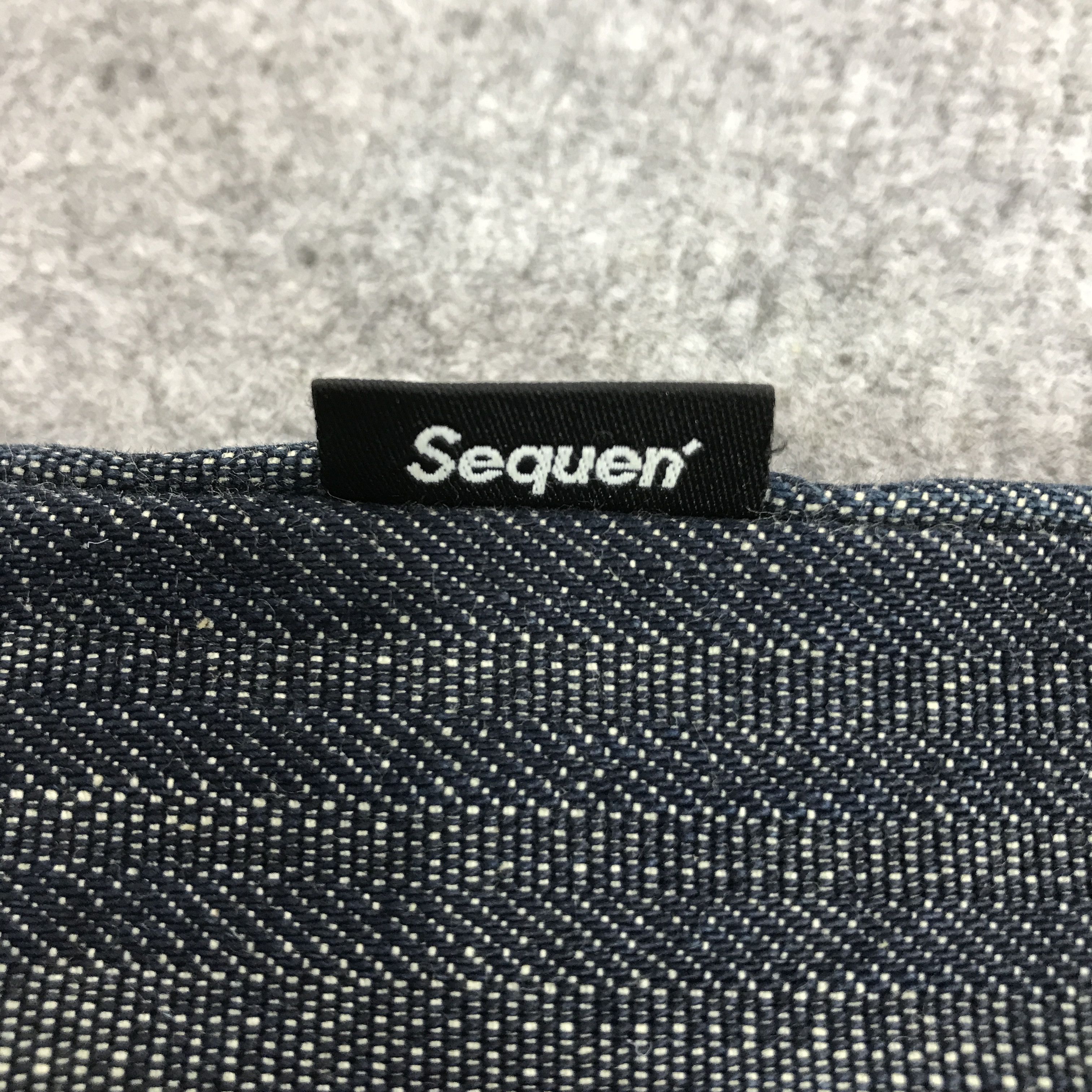 Japanese Brand BAGGY STRIPED STYLE SEQUEN JAPAN DENIM K54B10 Size US 34 / EU 50 - 13 Thumbnail