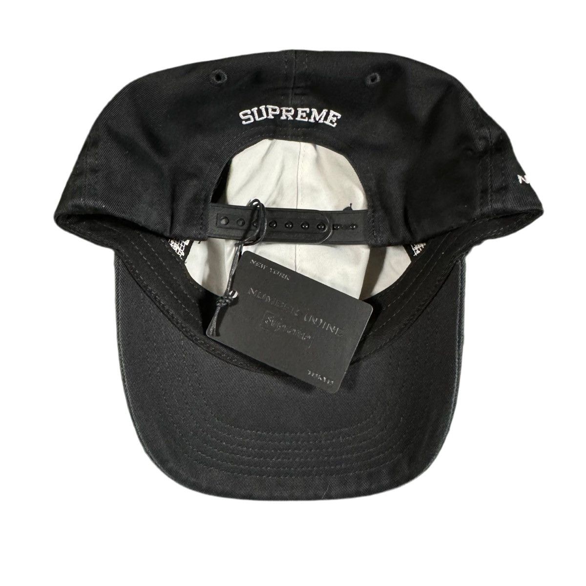 Number (N)ine × Supreme Supreme x Number (N)ine 6-Panel Cap Size ONE SIZE - 4 Thumbnail