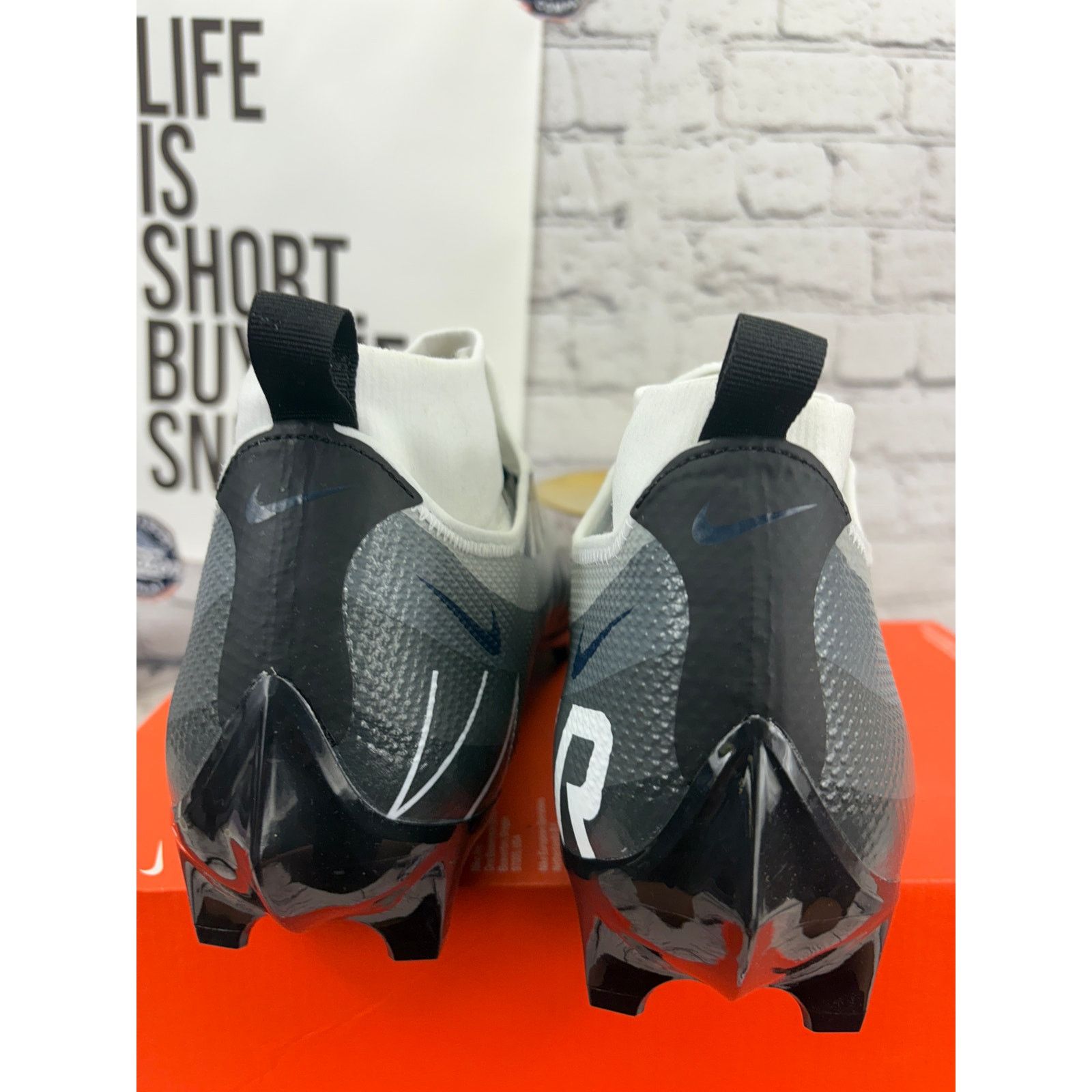 Nike Nike Vapor Edge 360 Pro Ghost Lace Football Cleats Men 14.5 Size US 15 / EU 48 - 4 Thumbnail