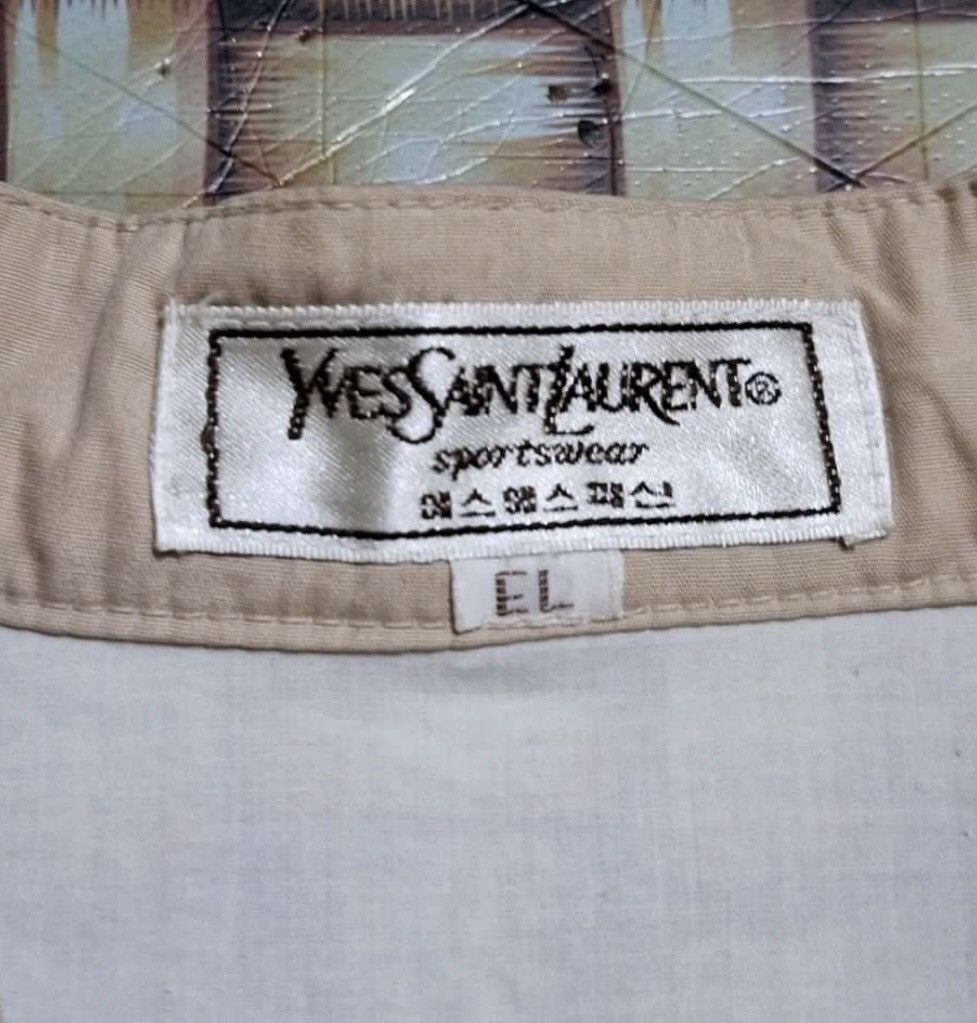 Yves Saint Laurent Vintage Yves Saint Laurent Striped Vest Size US L / EU 52-54 / 3 - 5 Thumbnail