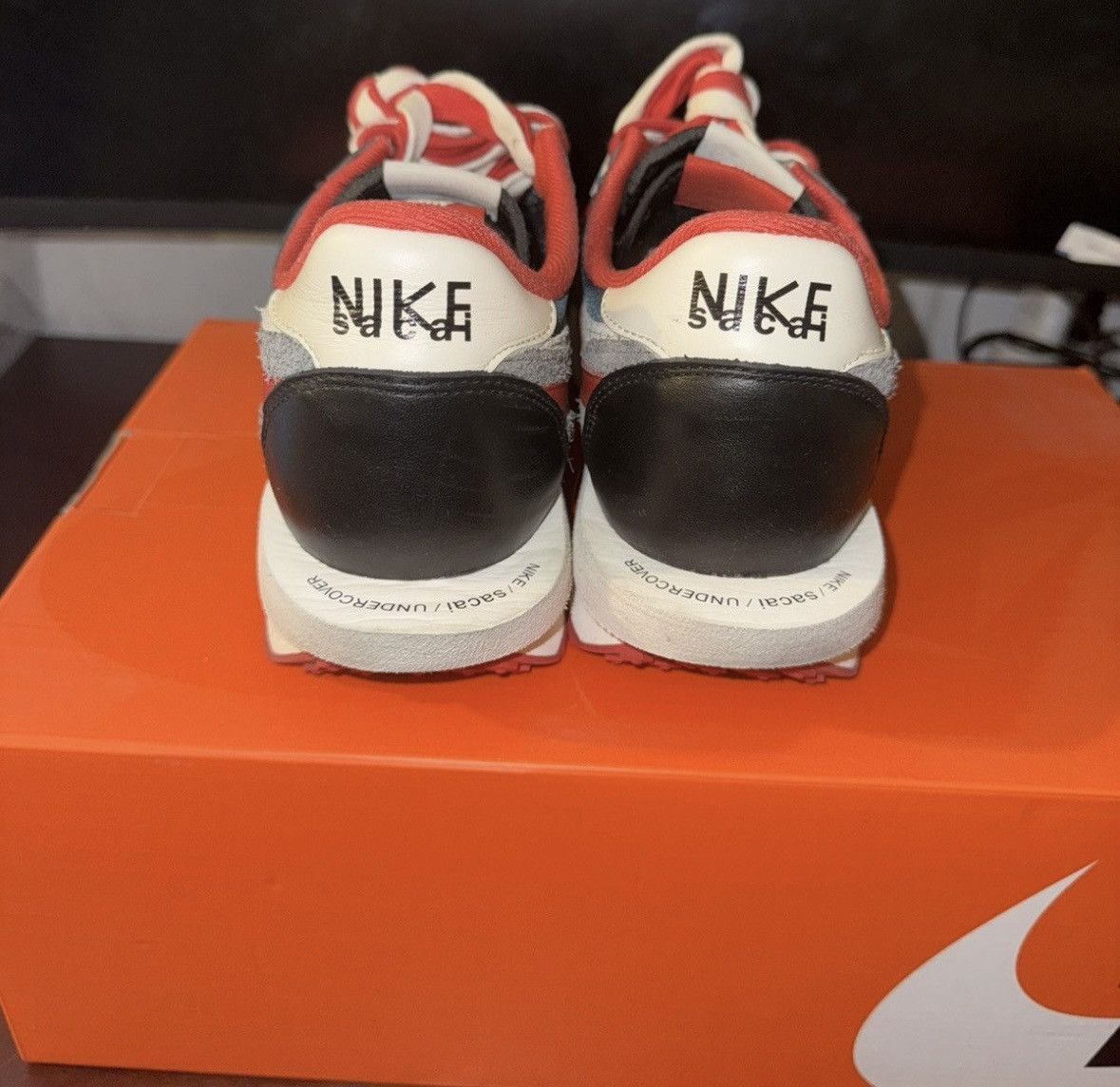Nike × Sacai × Undercover Nike Sacai Undercover Ld Waffle Midnight Spruce size 10.5 Size US 10.5 / EU 43-44 - 4 Thumbnail