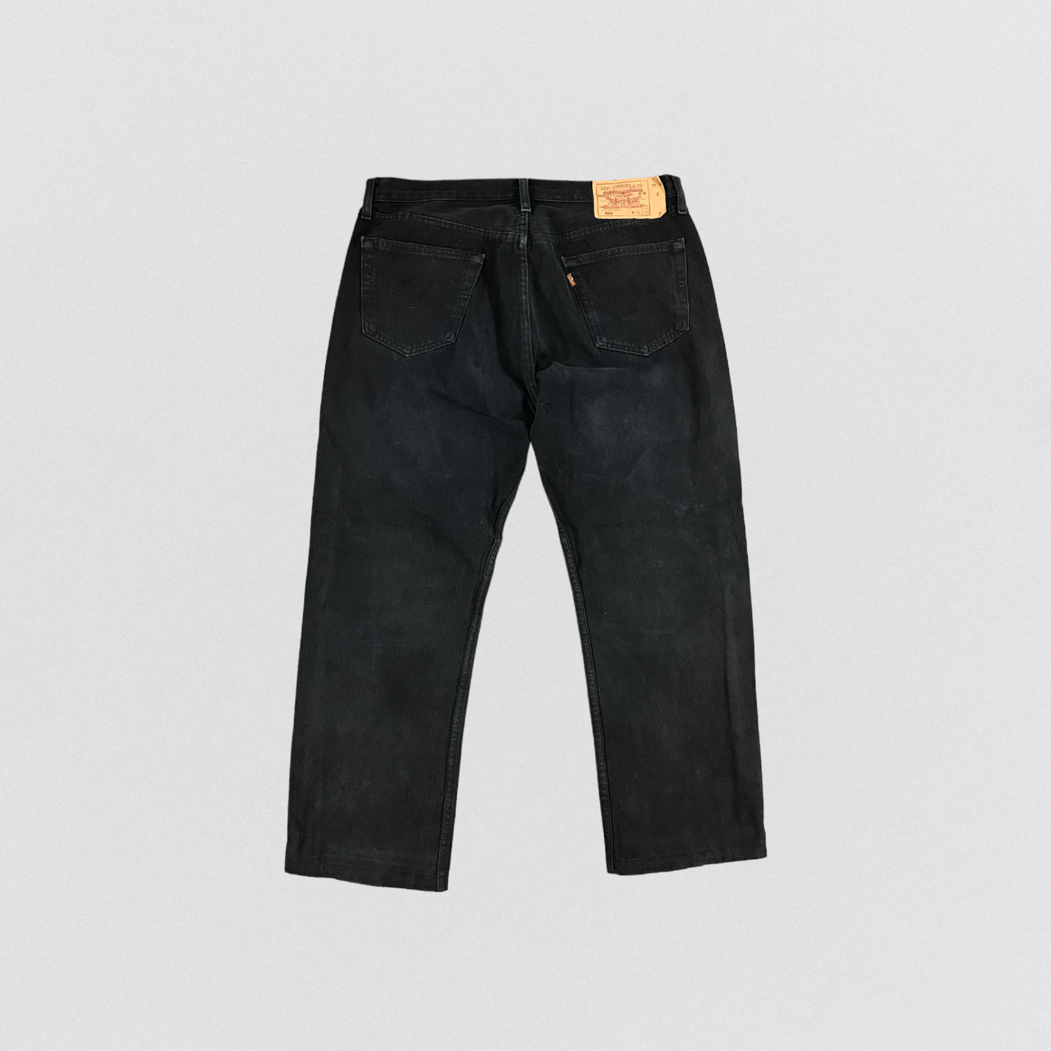 Levi's × Vintage Vintage Distress Levis 501 Jeans-JM1636 Size US 35 - 2 Thumbnail