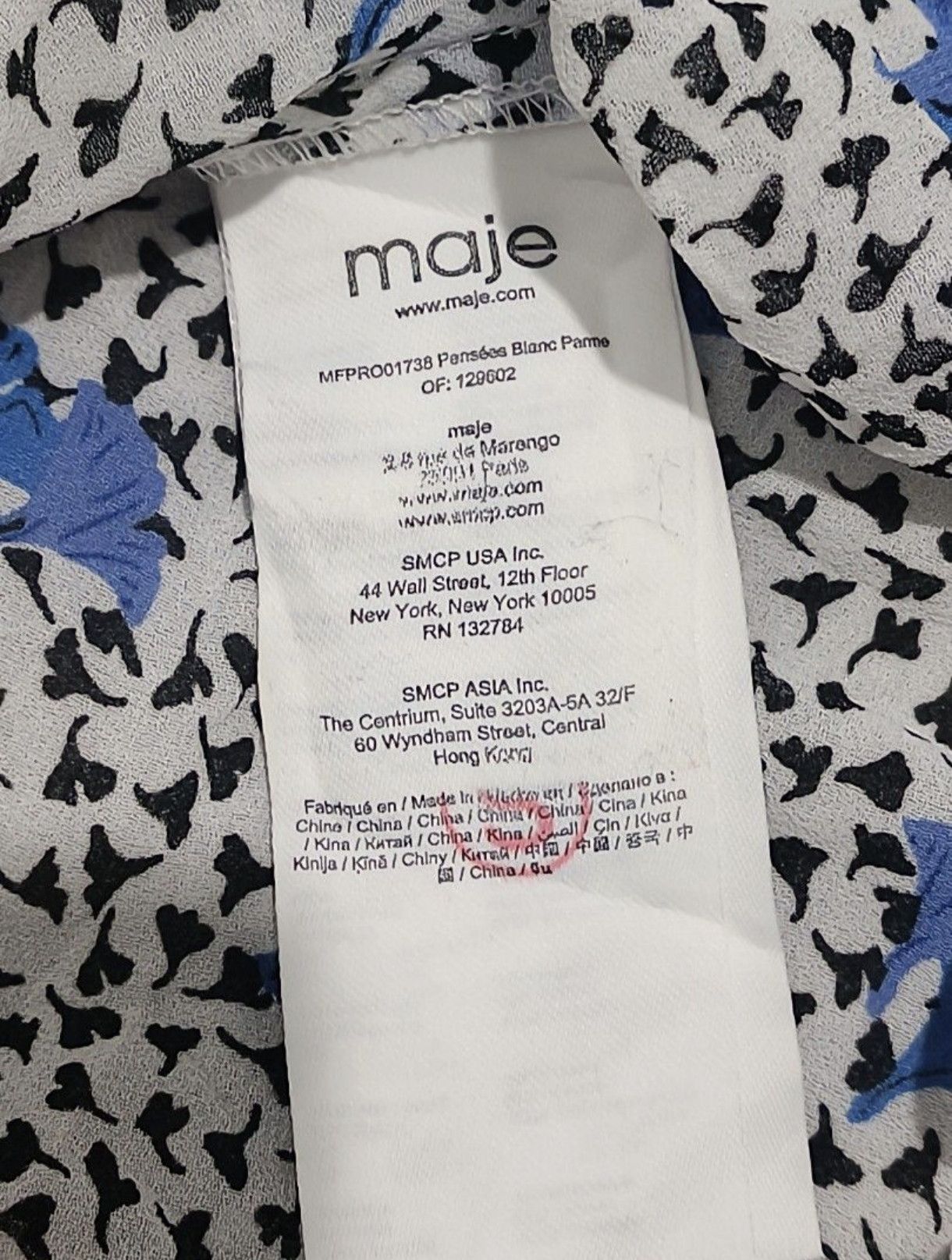 Maje Dress maje Rockya Floral Print Size XS / US 0-2 / IT 36-38 - 5 Thumbnail