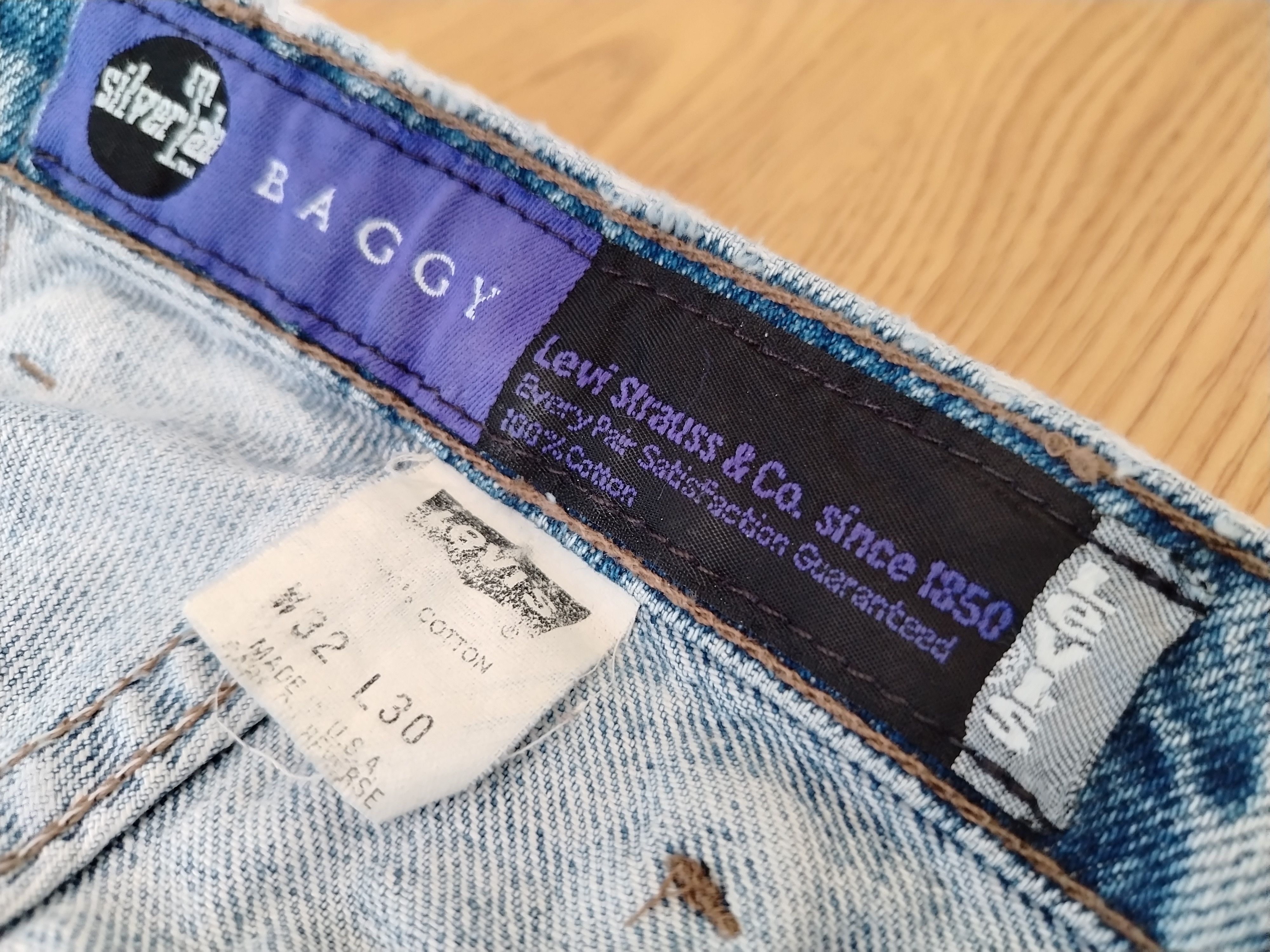Levi's Levis silvertab Baggy Jeans Size US 31 - 4 Thumbnail