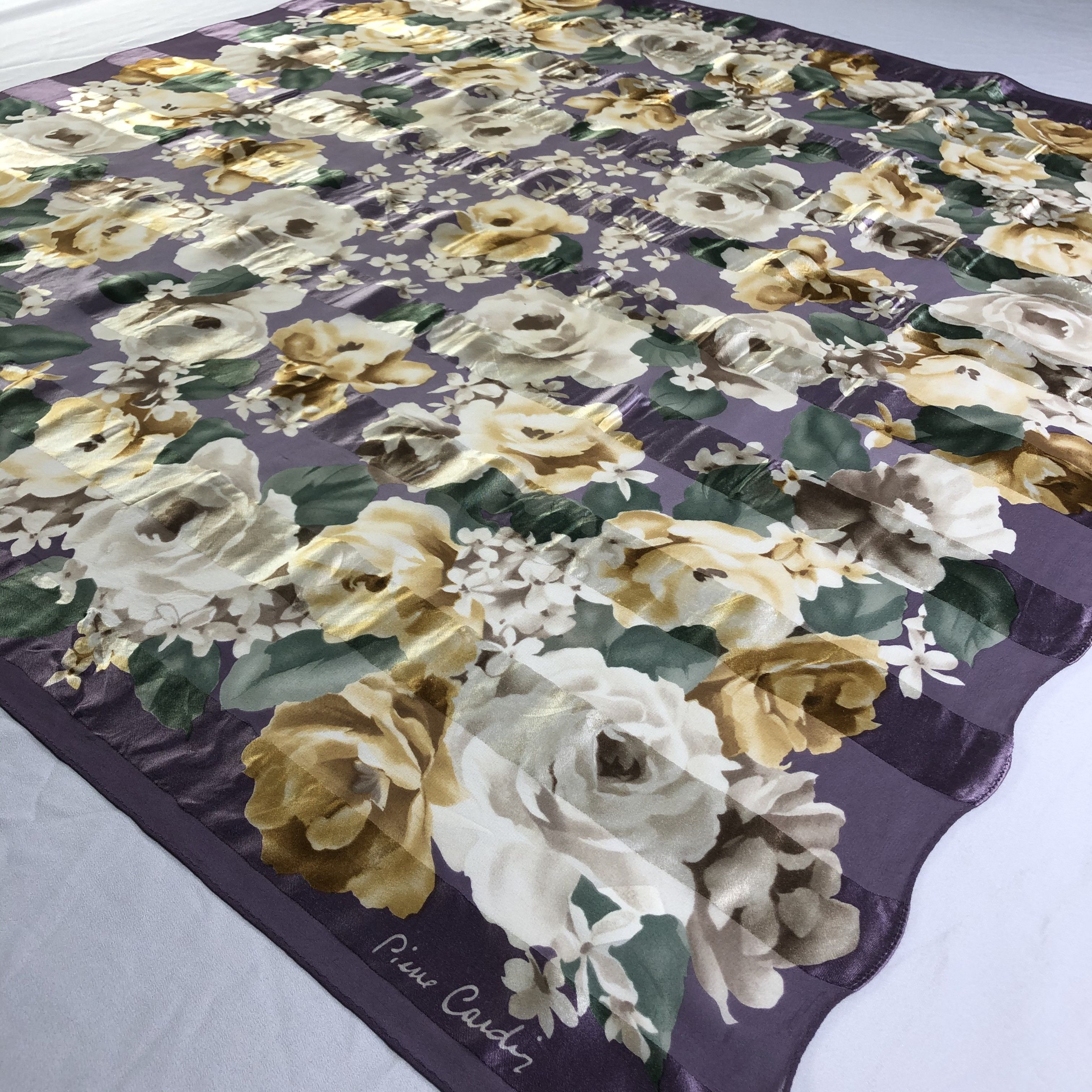Pierre Cardin × Vintage Vintage Pierre Cardin Silk Scarf Size ONE SIZE - 4 Thumbnail