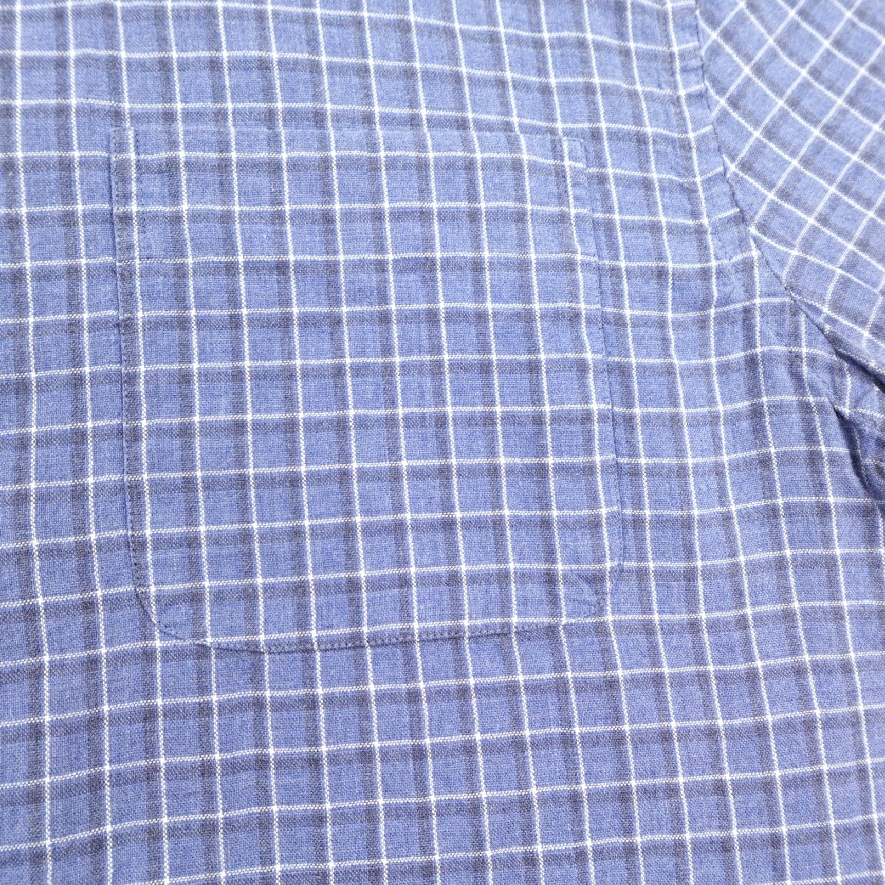 johnnie-O Johnnie-O Shirt Mens Medium Blue Plaid Flannel Button-Up Top Shelf Outdoor Sports Size US M / EU 48-50 / 2 - 3 Thumbnail