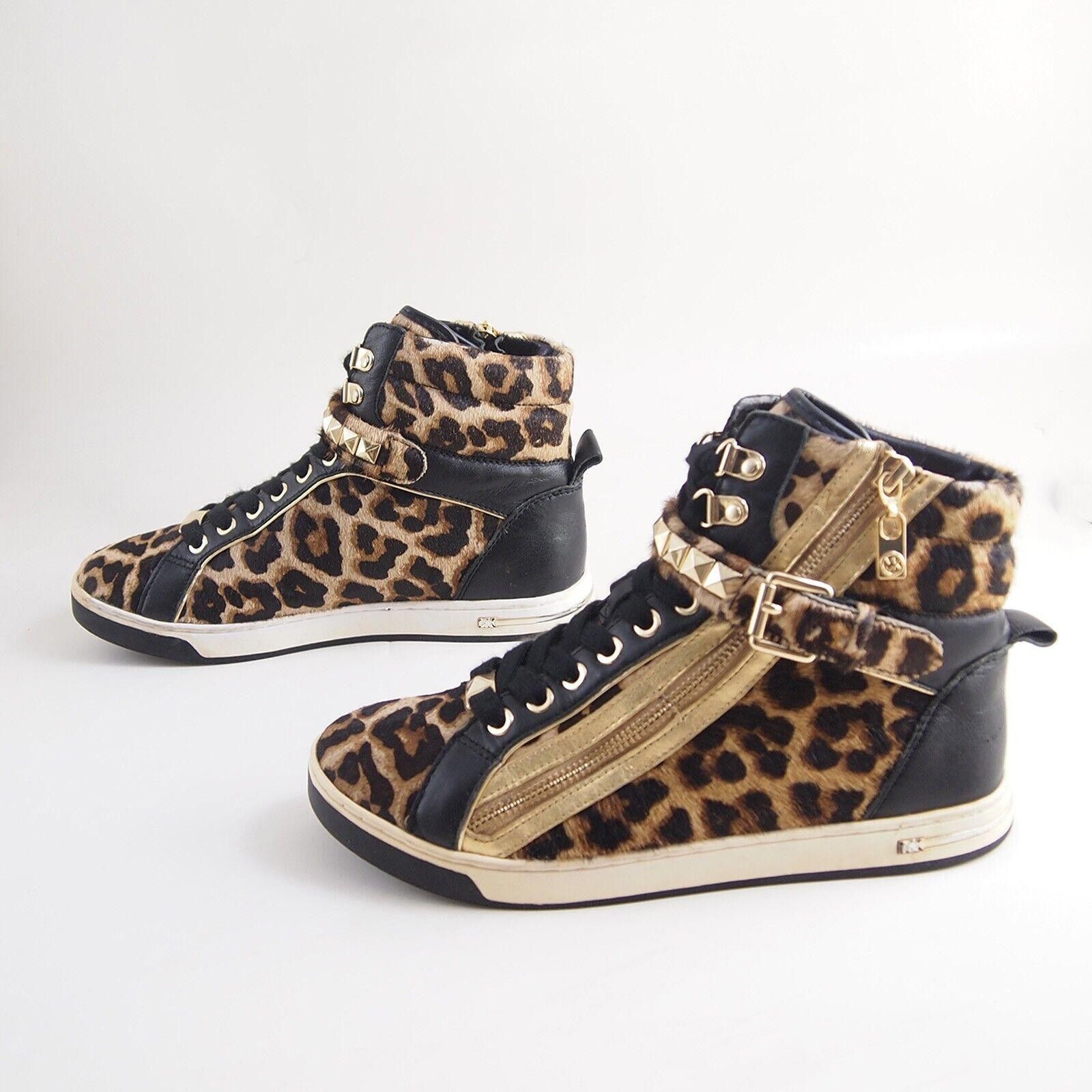 Michael Kors Michael Kors Sneakers Brown Calf Hair Womens EU 37.5 US 7 M Size US 7 / IT 37 - 2 Thumbnail