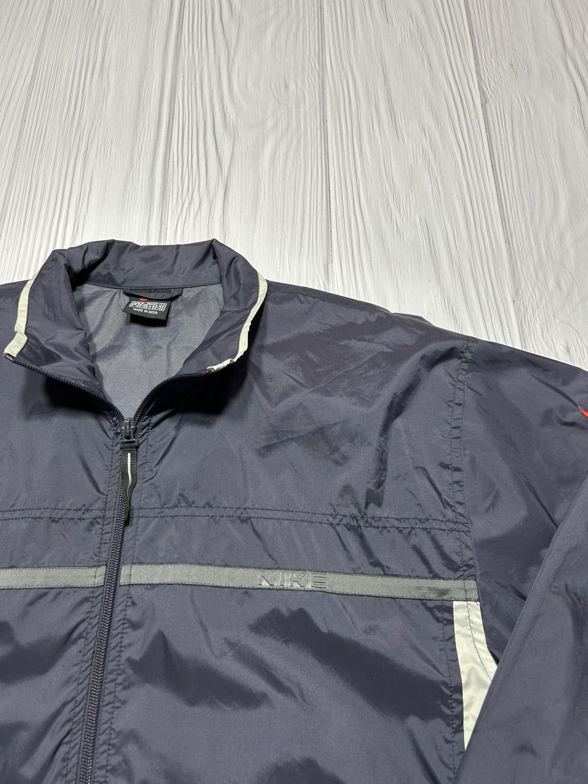 Nike × Vintage Vintage 90s Nike Light Jacket Size S Polyester/Nylon Size US S / EU 44-46 / 1 - 5 Thumbnail