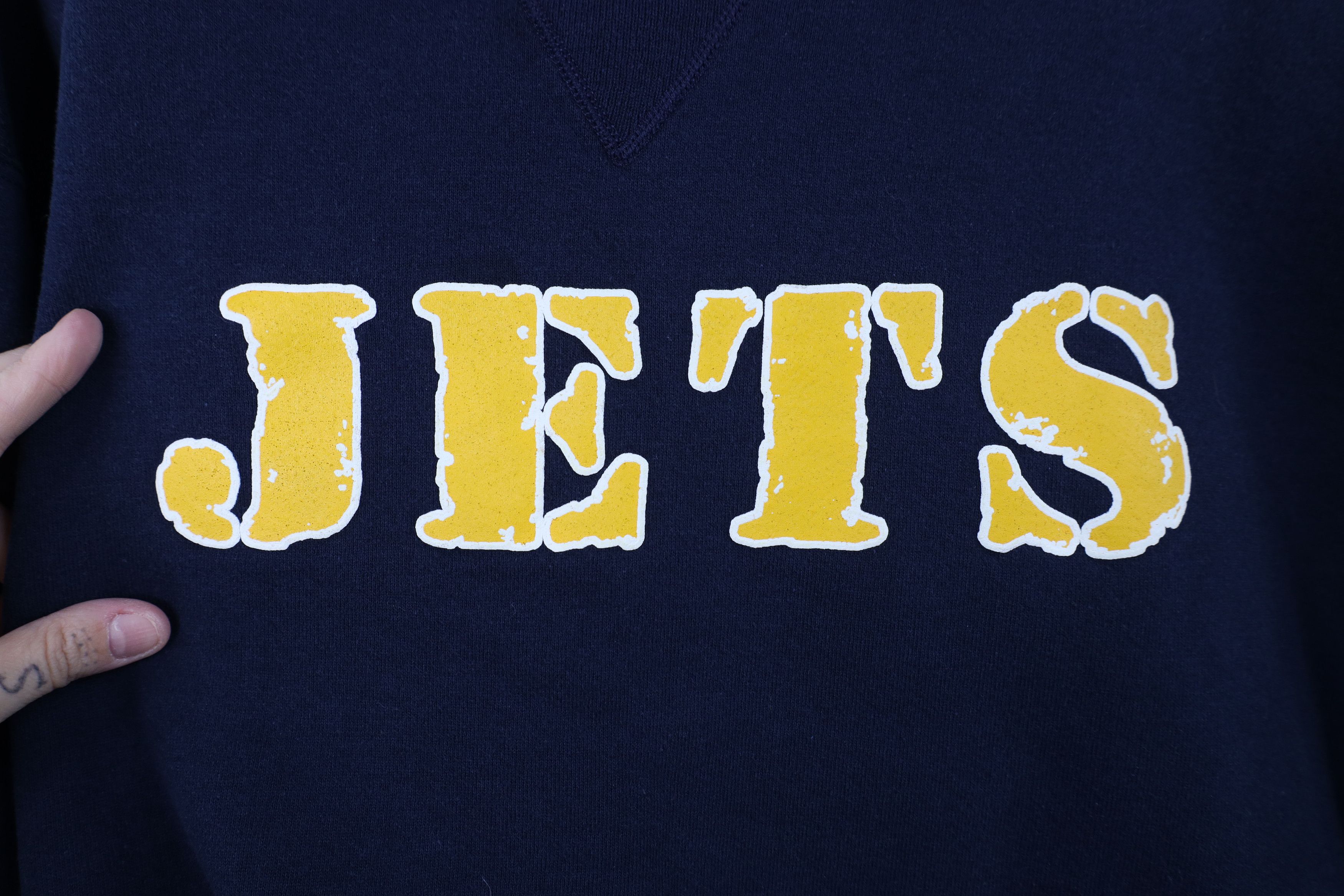 Russell Athletic Vintage 90s Russell Athletic Crewneck Sweatshirt Blue Size US XL / EU 56 / 4 - 4 Thumbnail
