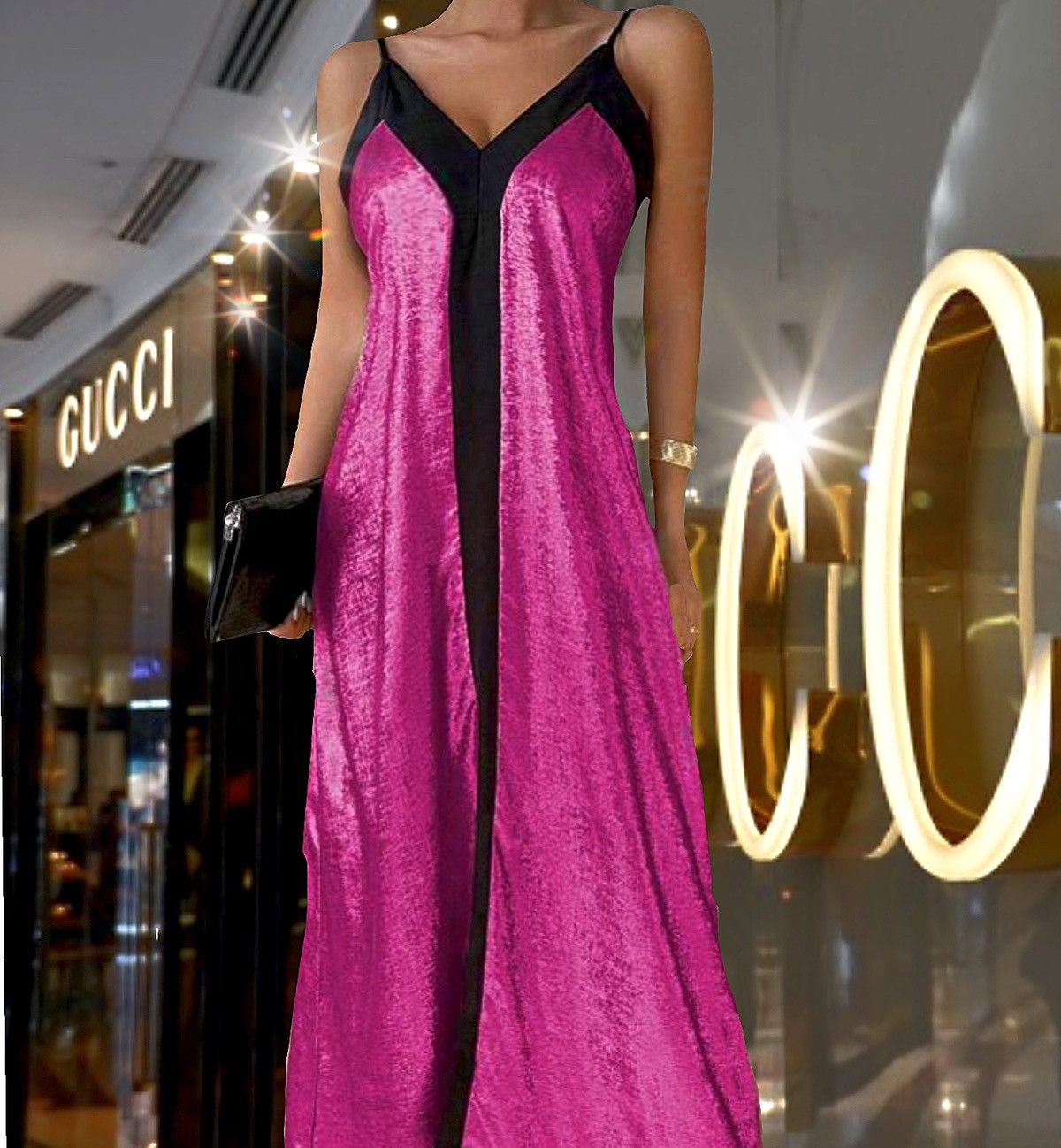 Designer × Other Nwt, Lavishly Paris Privé Holiday Cami Dress Size M / US 6-8 / IT 42-44 - 1 Thumbnail