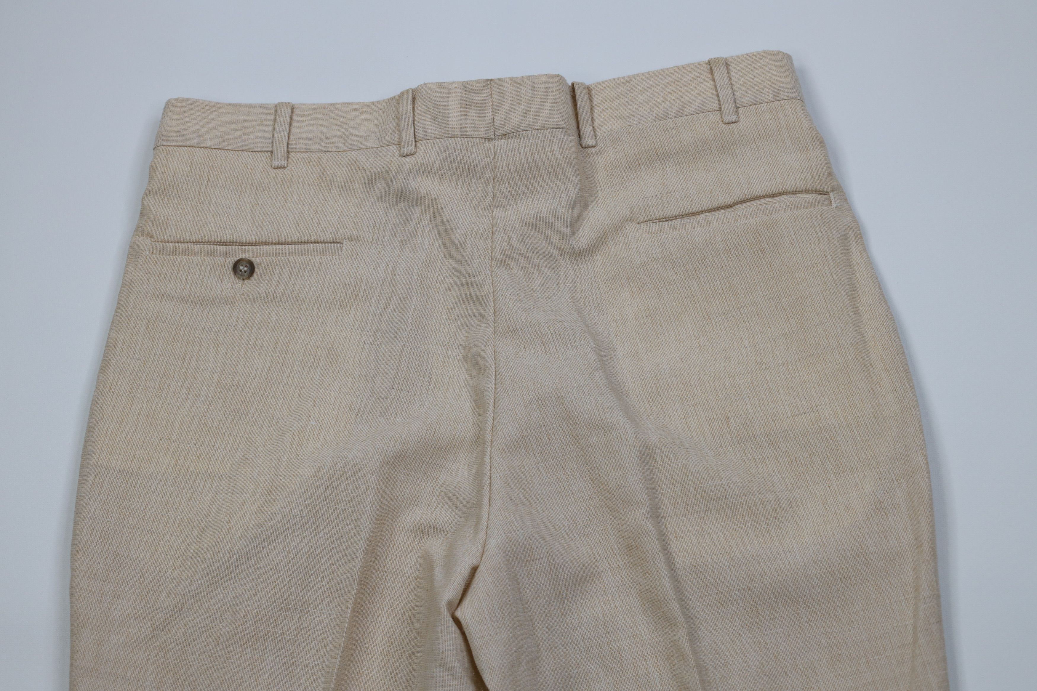 Vintage Vintage 70s Streetwear Knit Flared Wide Leg Chino Pants USA Size US 34 / EU 50 - 11 Thumbnail