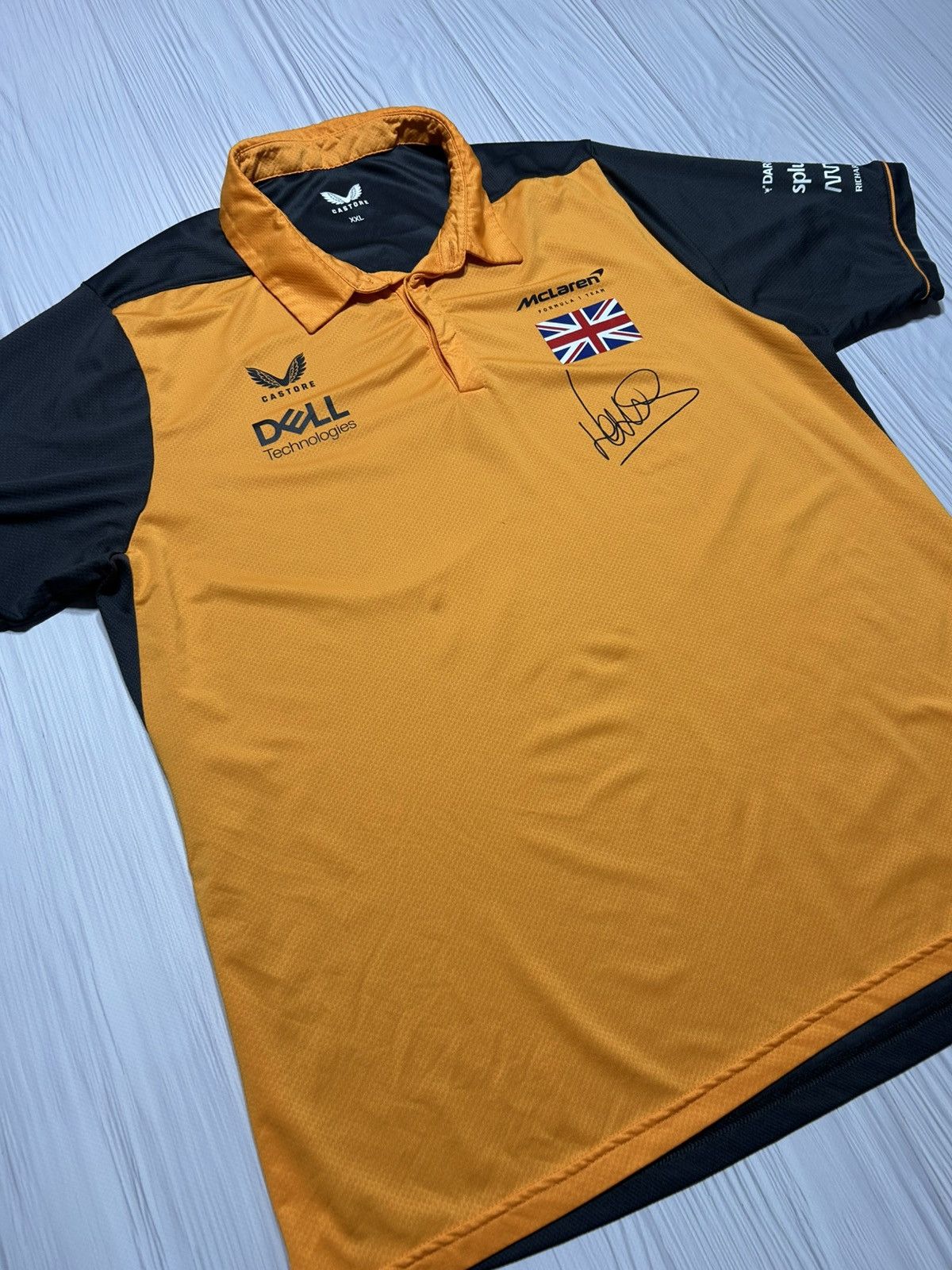 Castore Norris 4 Castore McLaren Racing Jersey Polo Shirt Size US XXL / EU 58 / 5 - 4 Thumbnail