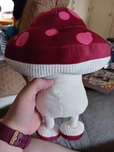 Toy Machine Kawaii Walking Mushroom Stuffed Plush Toys Doll Size ONE SIZE - 9 Thumbnail