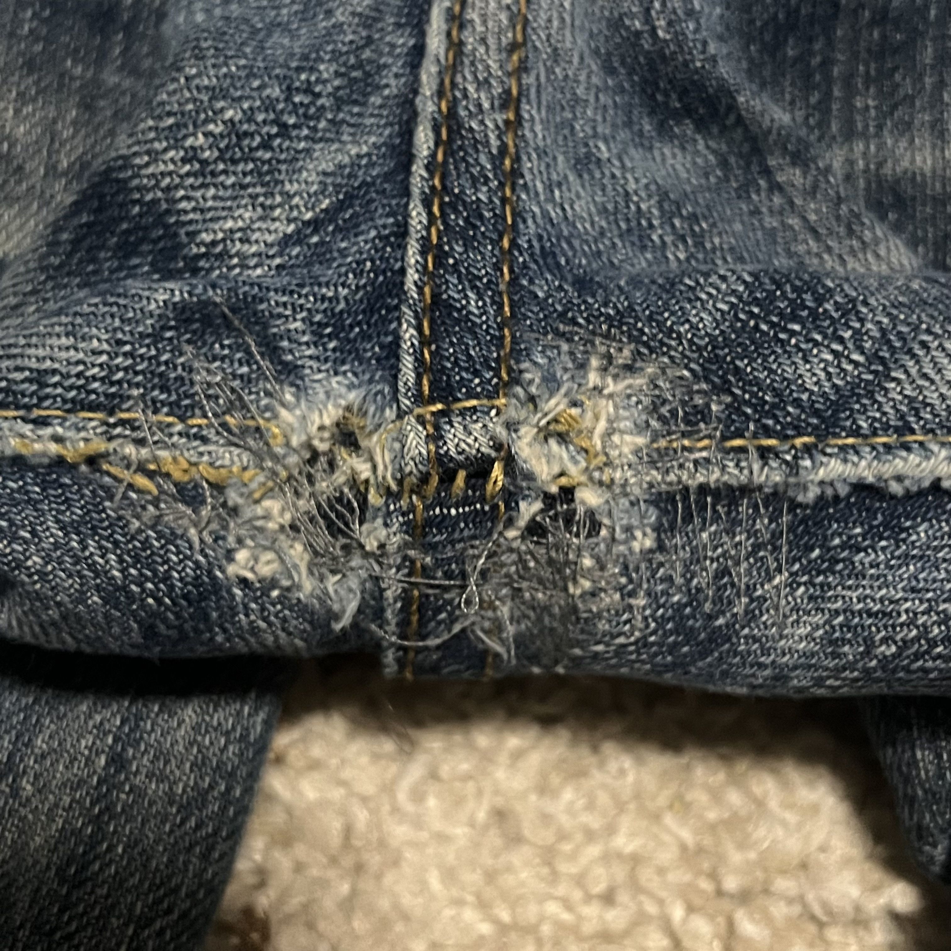 Levi's × Levi's Vintage Clothing × Vintage Levis Vintage Clothing 501XX Big E Selvedge Jeans 32x28 Size US 32 / EU 48 - 11 Thumbnail