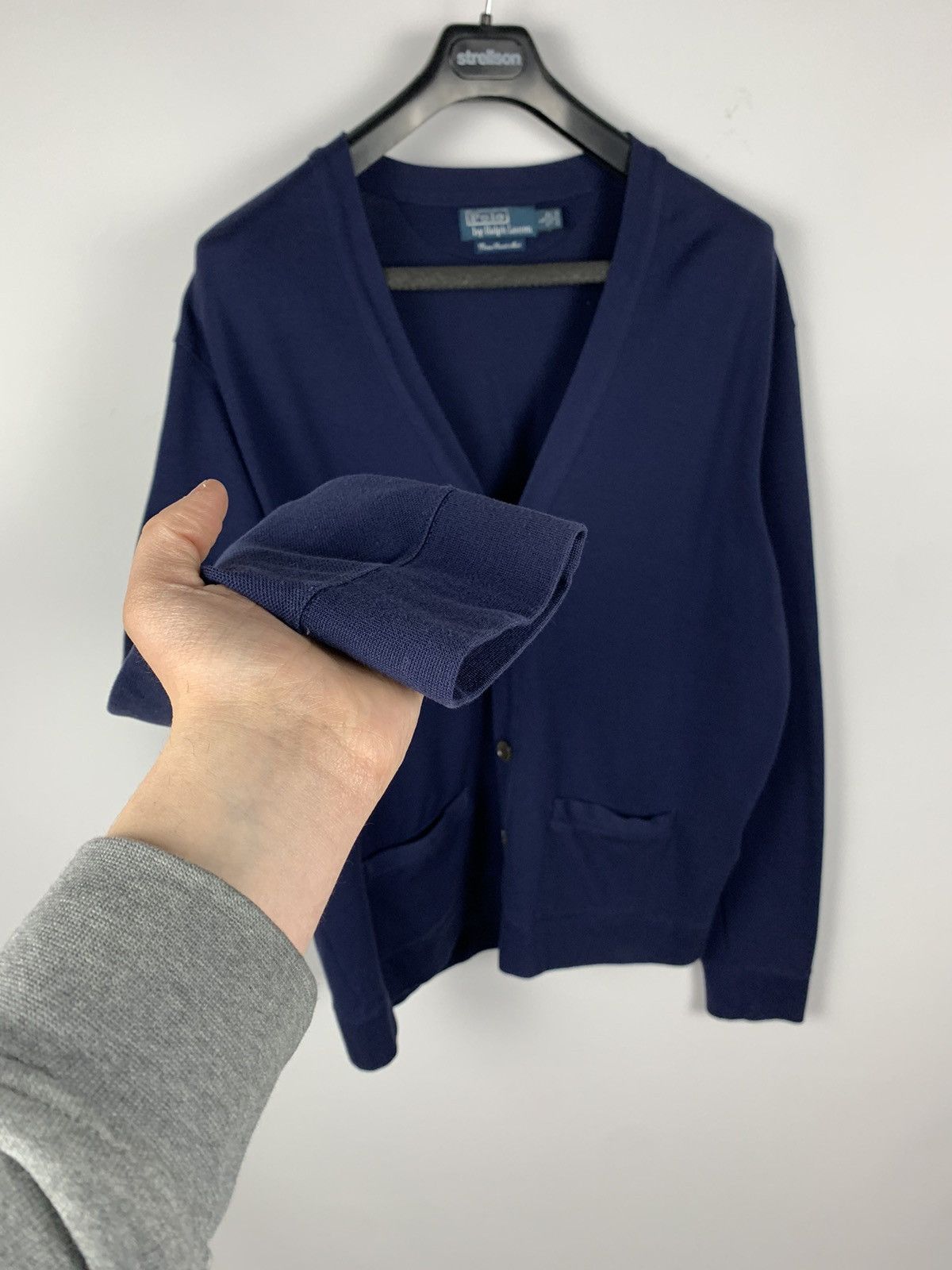 Polo Ralph Lauren Polo Ralph Lauren V-Neck Cardigan Button Up Sweater Size L Size US L / EU 52-54 / 3 - 6 Thumbnail