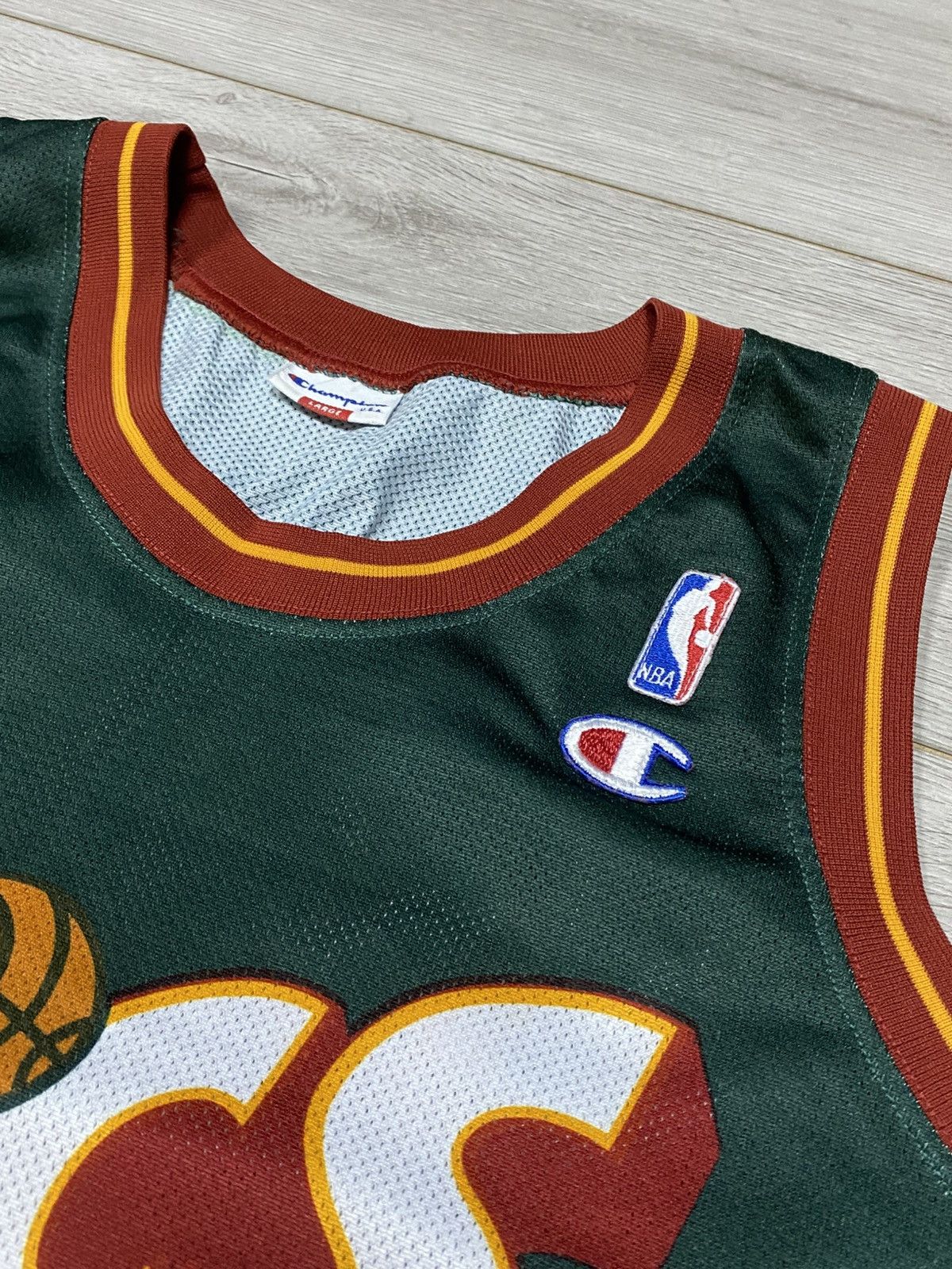 Champion Champion NBA Gary Payton Sonics vest Jersey Size US L / EU 52-54 / 3 - 5 Thumbnail