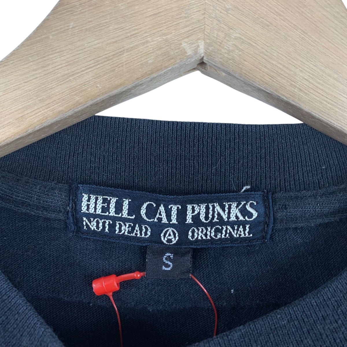 Japanese Brand × Seditionaries Vintage HELL CAT PUNK punk not dead skull design tee Size S / US 4 / IT 40 - 4 Thumbnail