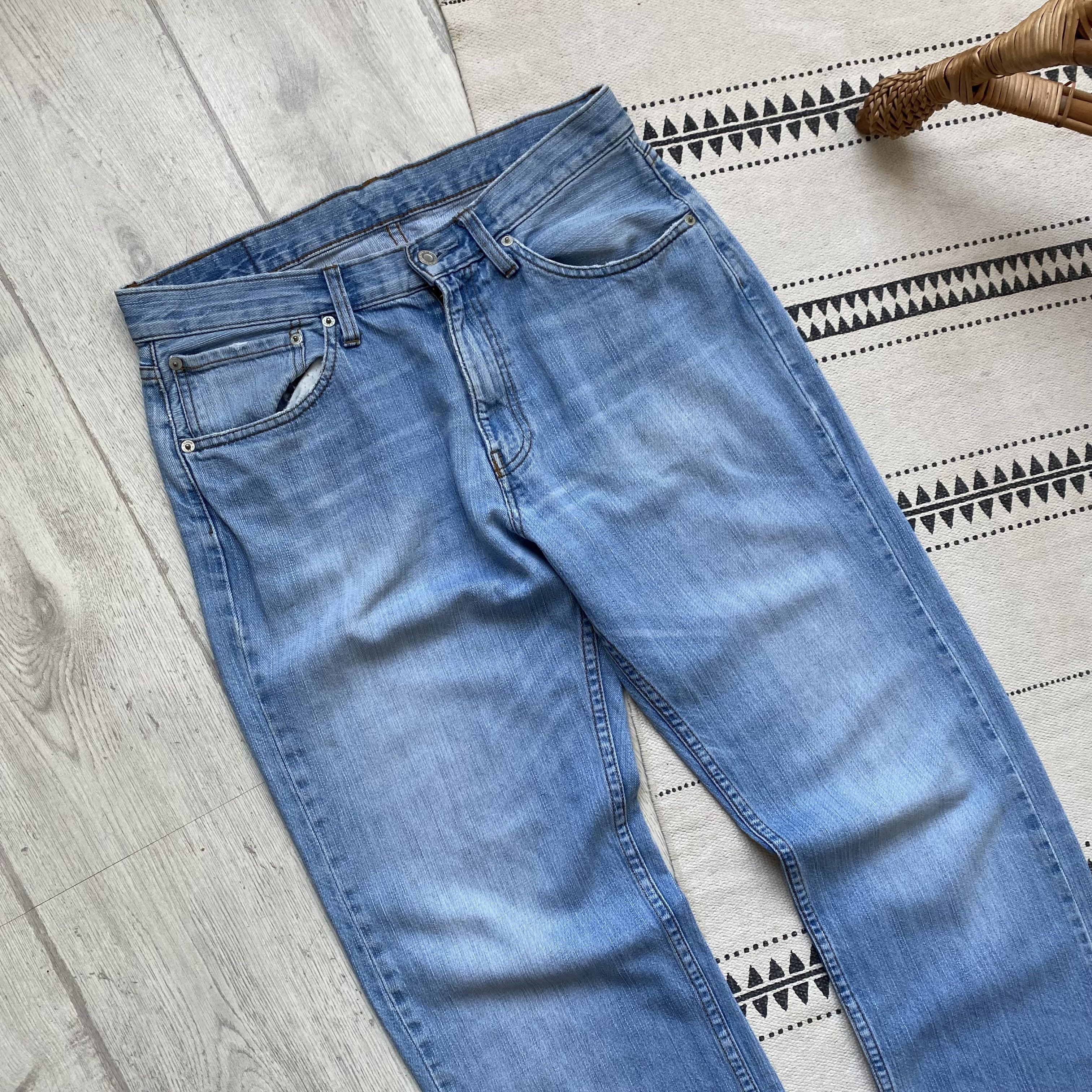 Levi's Vintage 90s Levi's 751 Washed Blue Denim Jeans 32x34 Y2K Usa Size US 32 / EU 48 - 6 Thumbnail