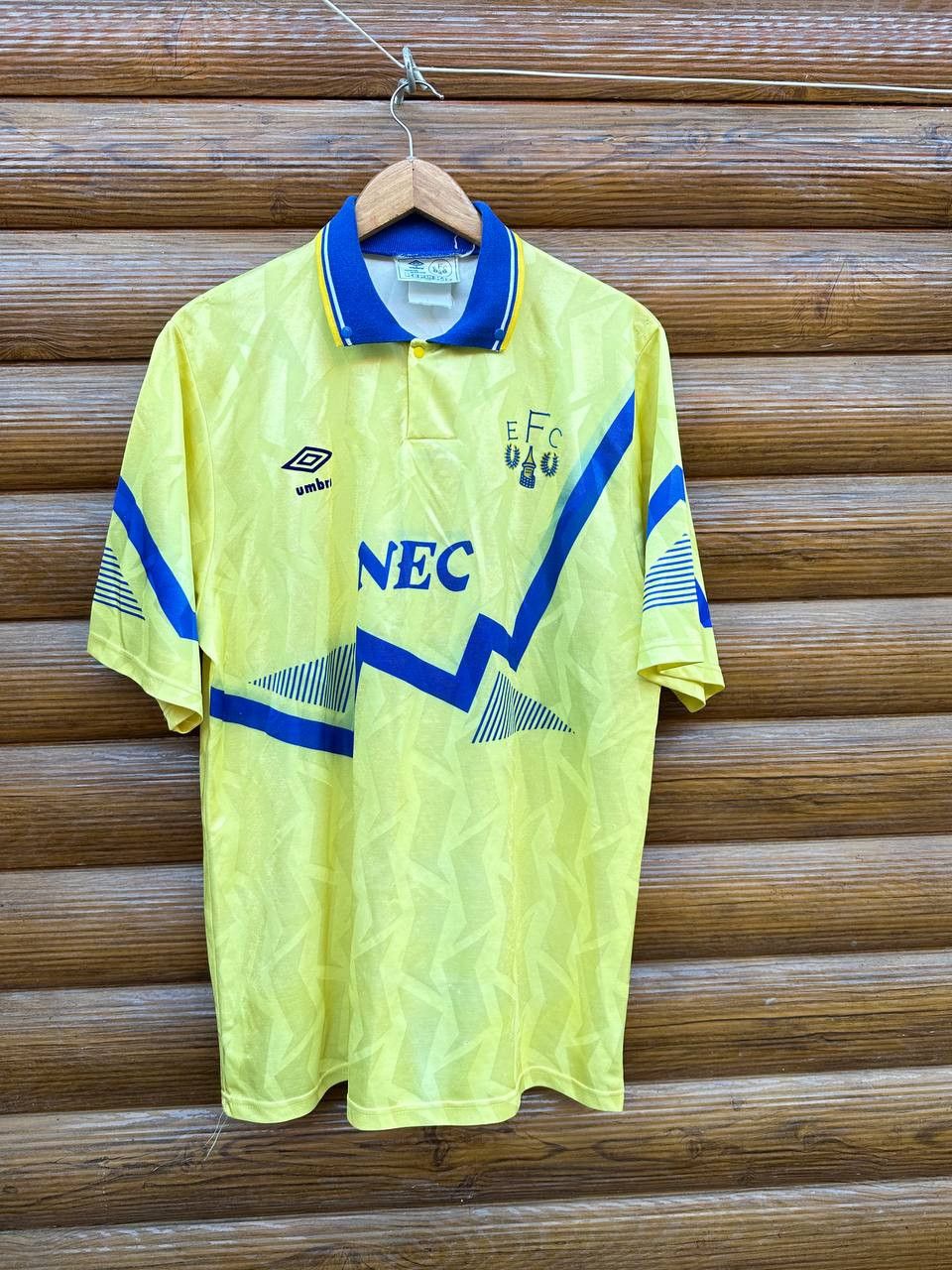Umbro VINTAGE EVERTON HOME FOOTBALL SHIRT SOCCER JERSEY Size US XL / EU 56 / 4 - 1 Thumbnail
