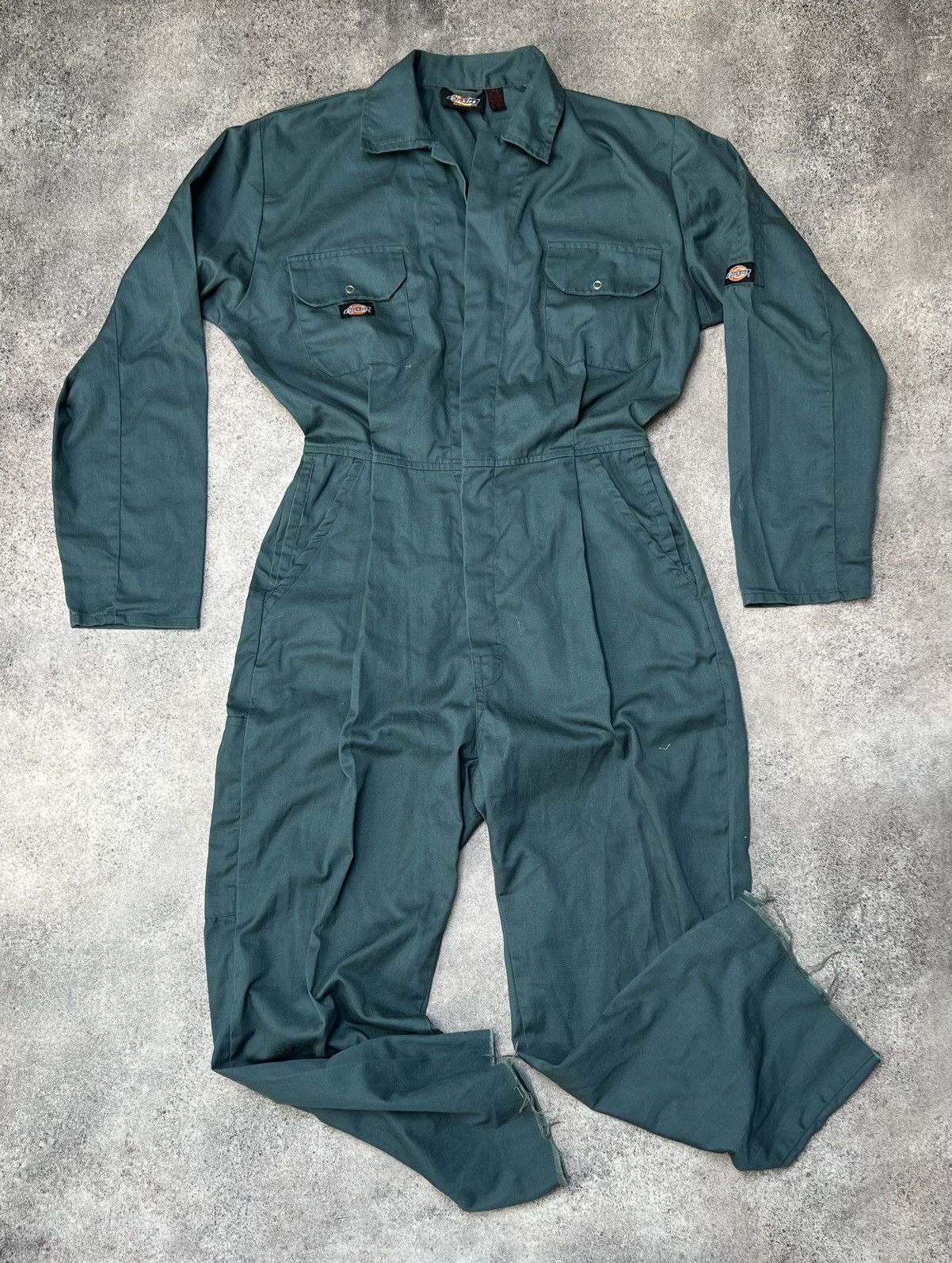 image of Dickies Vintage Jumpsuit in Green, Men's (Size 33)