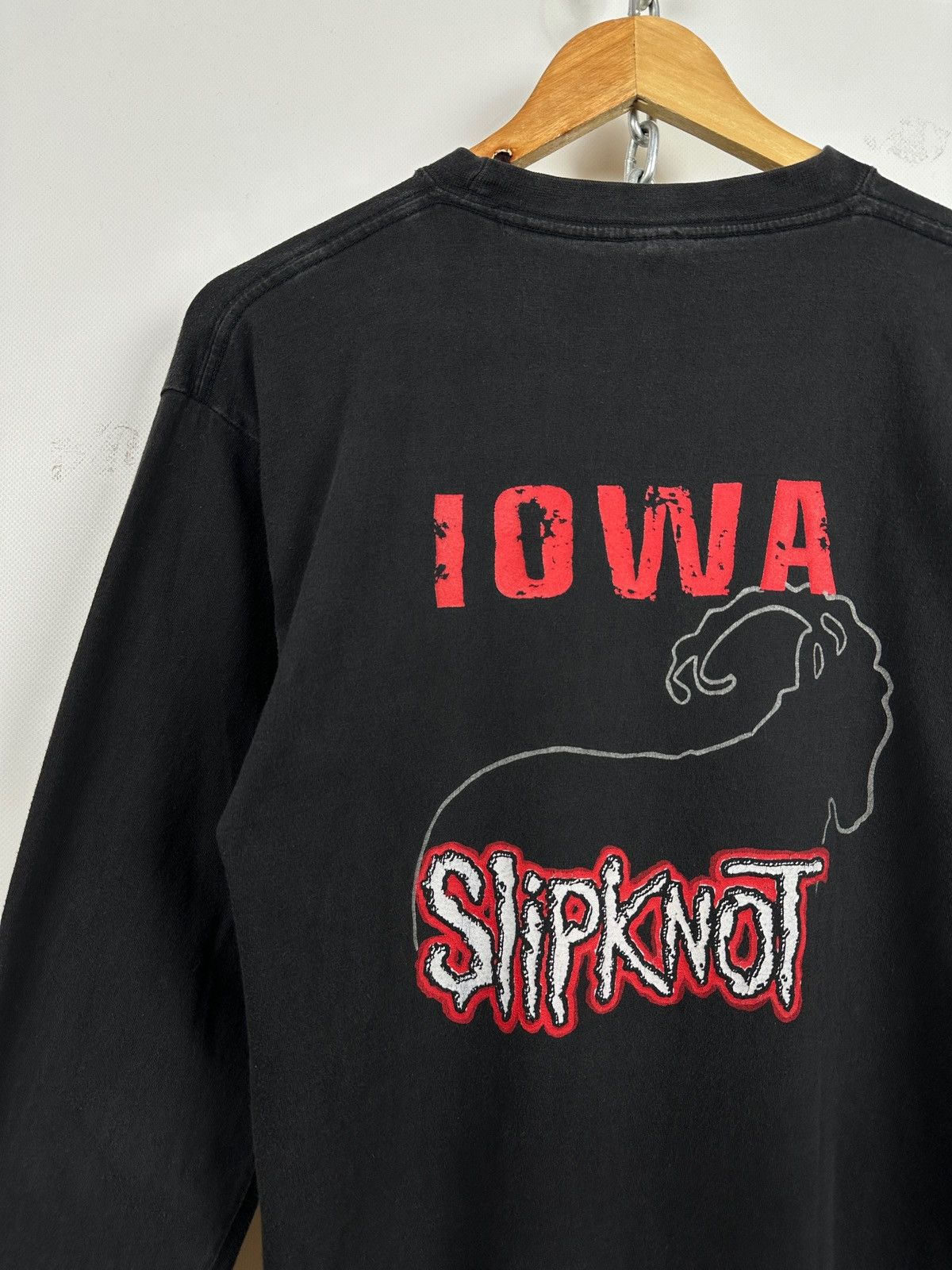 Band Tees Vintage Slipknot Iowa Band Long Sleeve T-Shirt Size US S / EU 44-46 / 1 - 17 Thumbnail