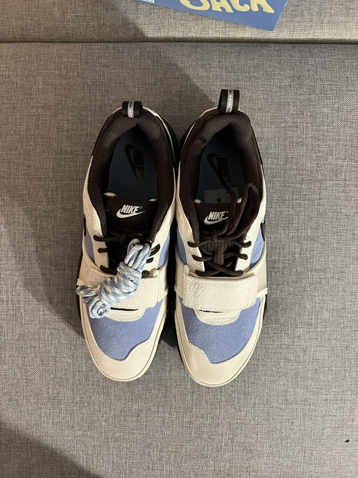 Nike Nike Zoom Field Jaxx Travis Scott Leche blue Size US 11 / EU 44 - 4 Thumbnail