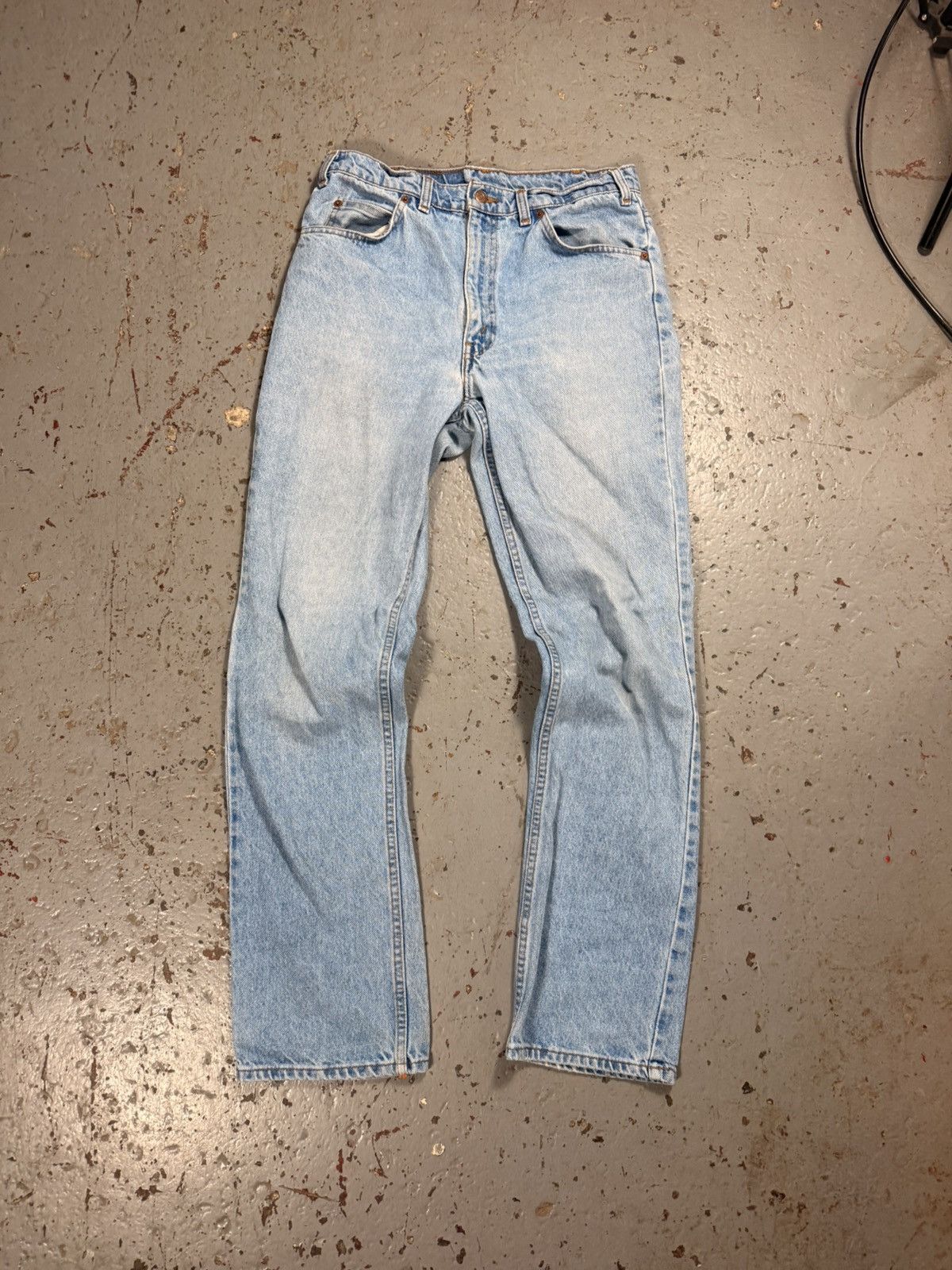 Levi's Vintage Levis Orange Tag 70s 619 Denim Jeans Size US 34 / EU 50 - 4 Thumbnail