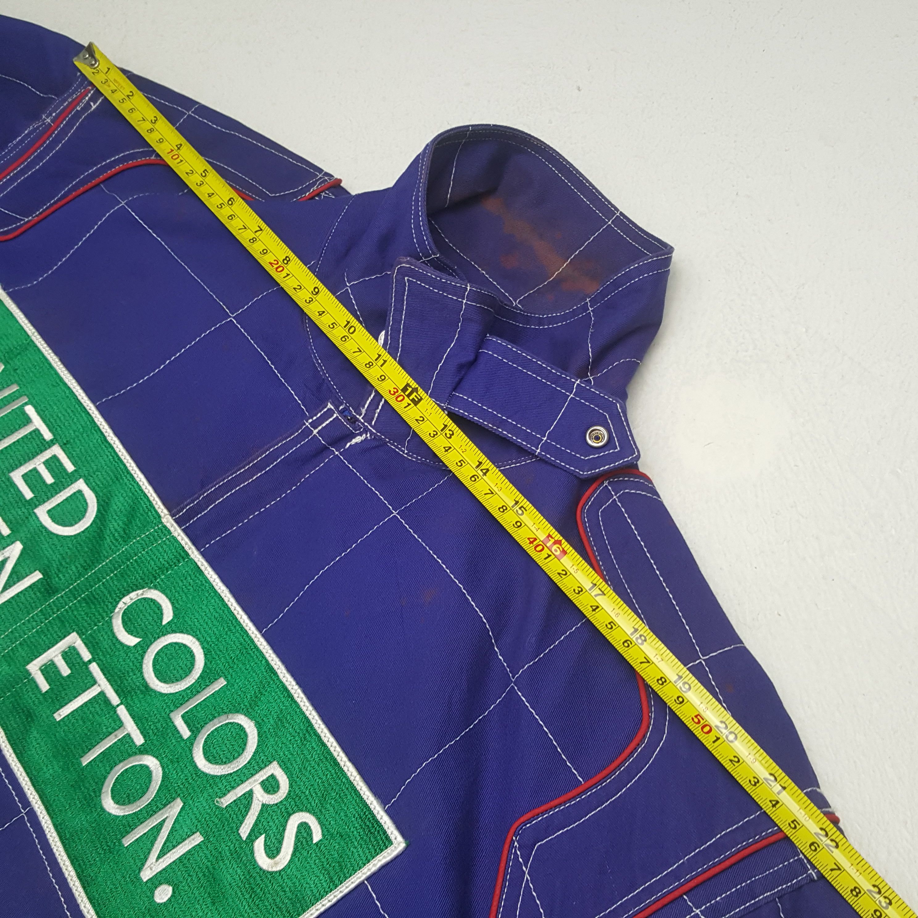 Benetton Vintage Benetton Formula 1 Racing Team Jacket RR28 Size US XL / EU 56 / 4 - 5 Thumbnail