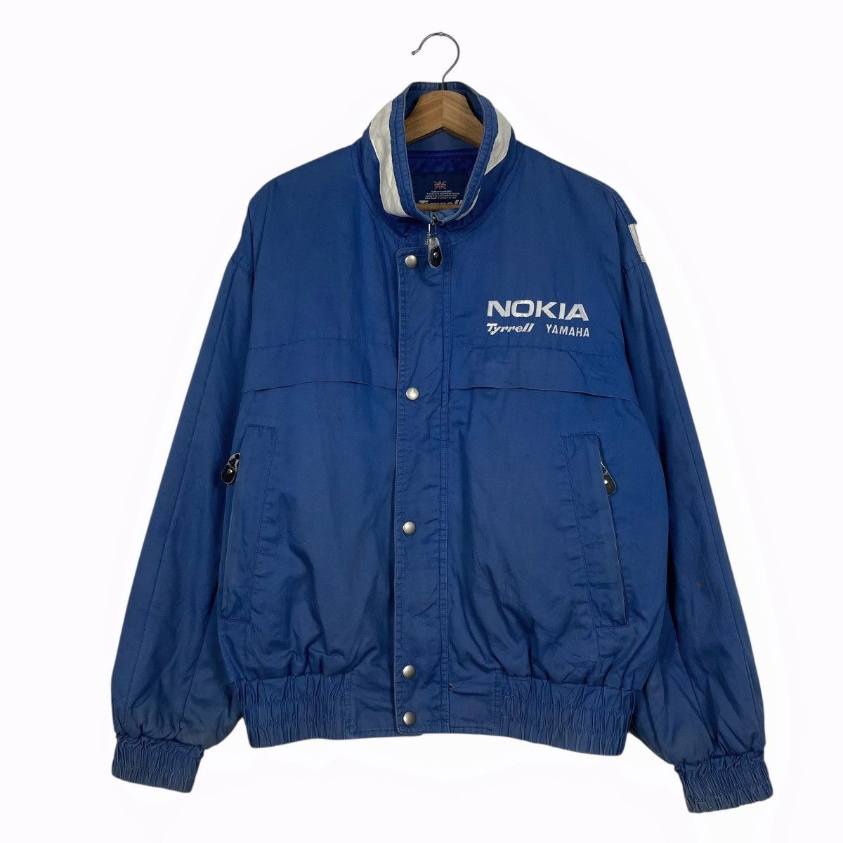 Yamaha Vintage Yamaha Tyrrell Formula One Team Jacket Size US L / EU 52-54 / 3 - 3 Thumbnail