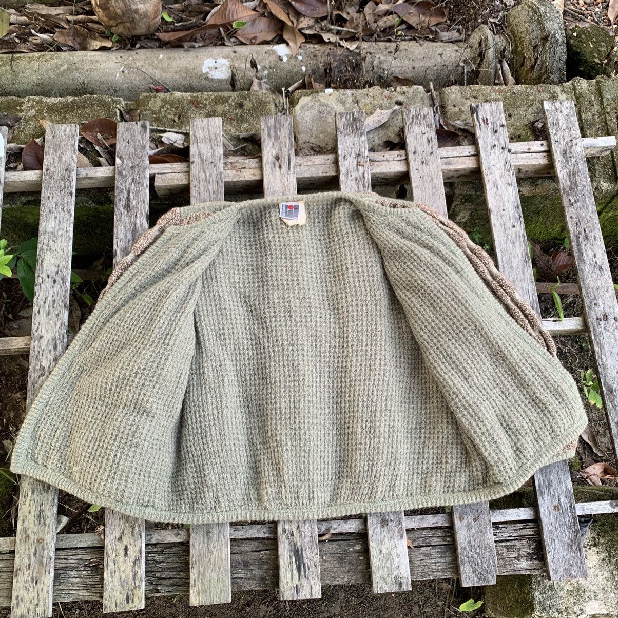 Vintage VINTAGE POUR L’AUTRE PARIS WOOL CARDIGAN Size M / US 6-8 / IT 42-44 - 4 Thumbnail