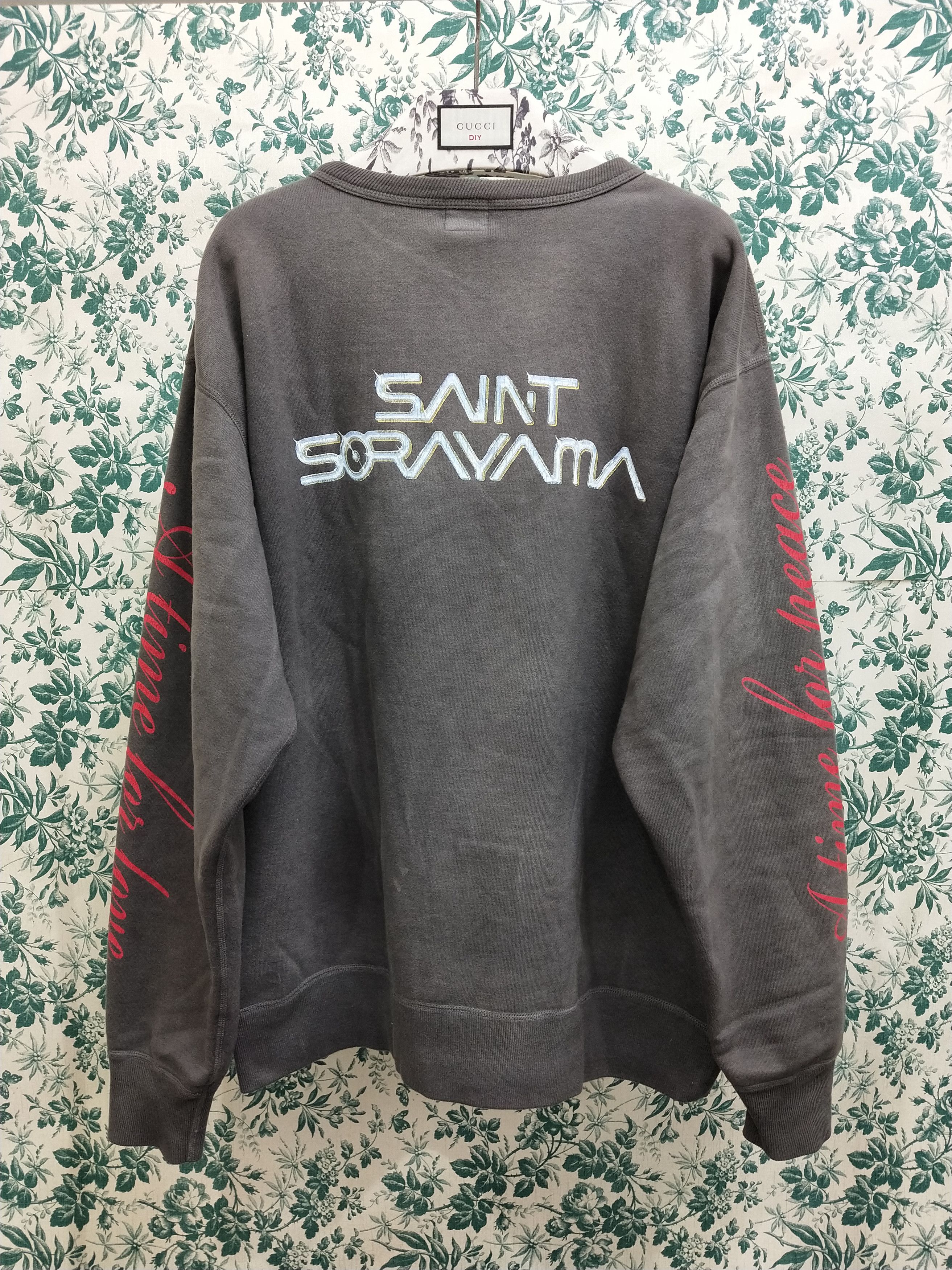 Saint Michael Hajime Sorayama Sweatshirt Size US L / EU 52-54 / 3 - 2 Thumbnail