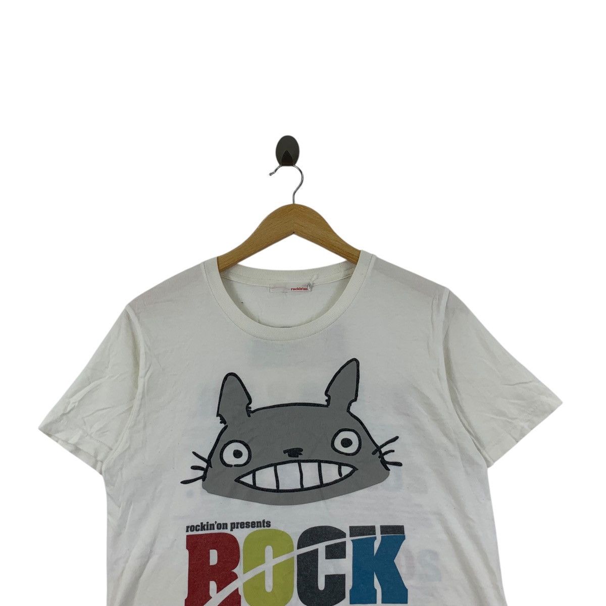 Vintage MY NEIGHBOR TOTORO x Rock In Japan 2013 Ghibli Tee Shirt Size M / US 6-8 / IT 42-44 - 2 Thumbnail