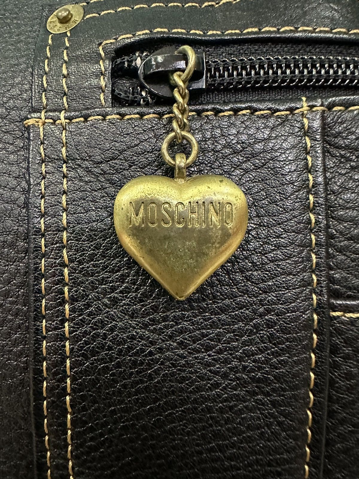 Moschino VINTAGE MOSCHINO BOSTON BAG Size ONE SIZE - 13 Thumbnail