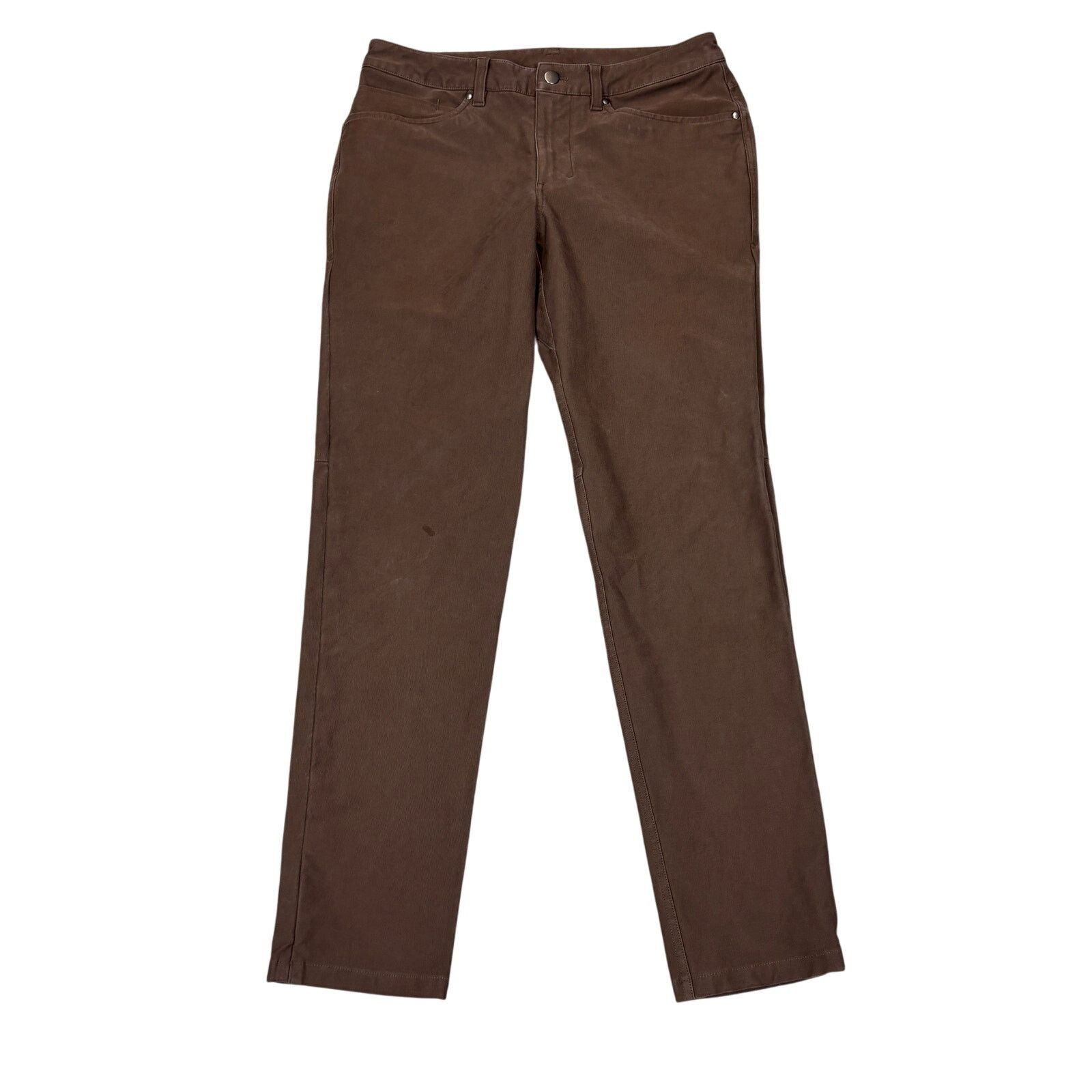 Lululemon Lululemon ABC Pant Slim Utilitech Brown Men's 30x30 Size US 30 / EU 46 - 1 Thumbnail