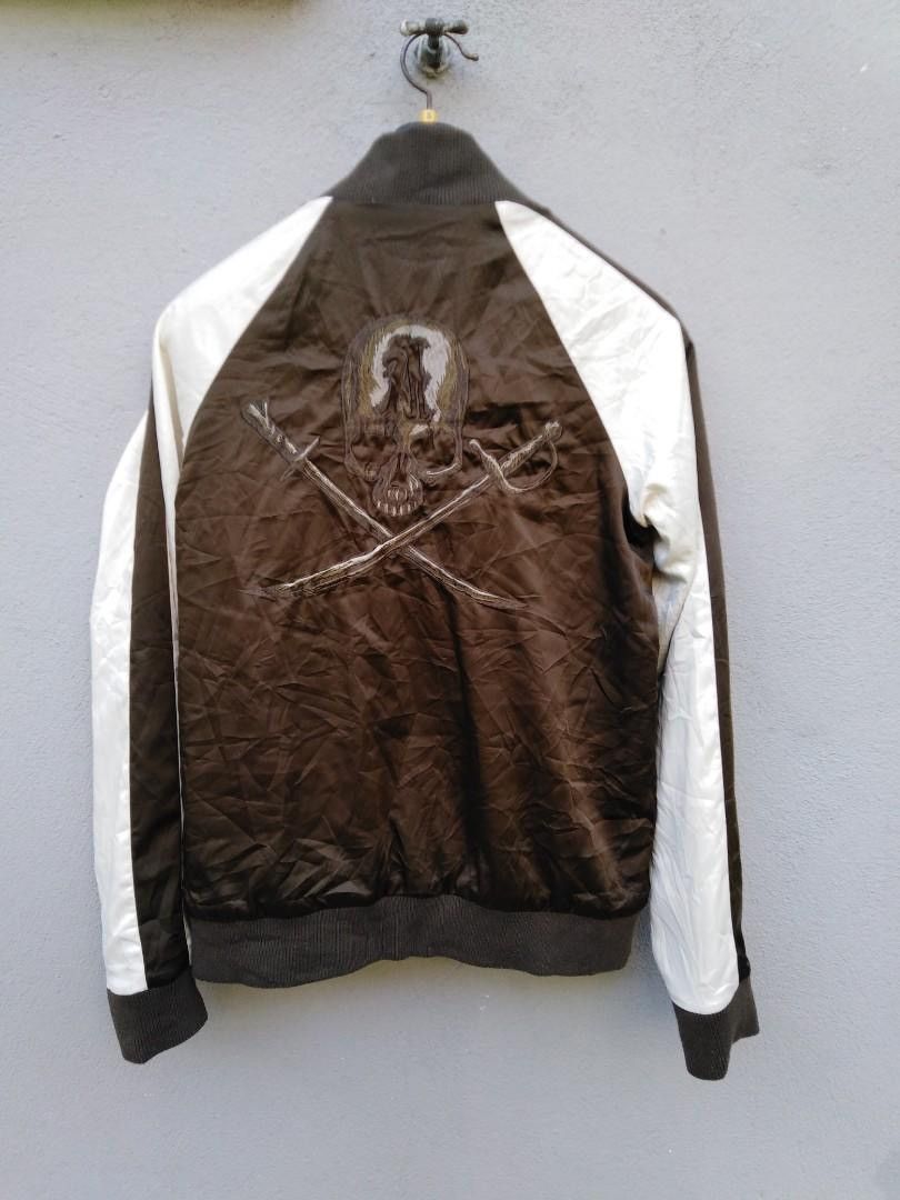 Japanese Brand Abordage Reversible Sukajan Skull x Navajo Bomber Size US M / EU 48-50 / 2 - 4 Thumbnail