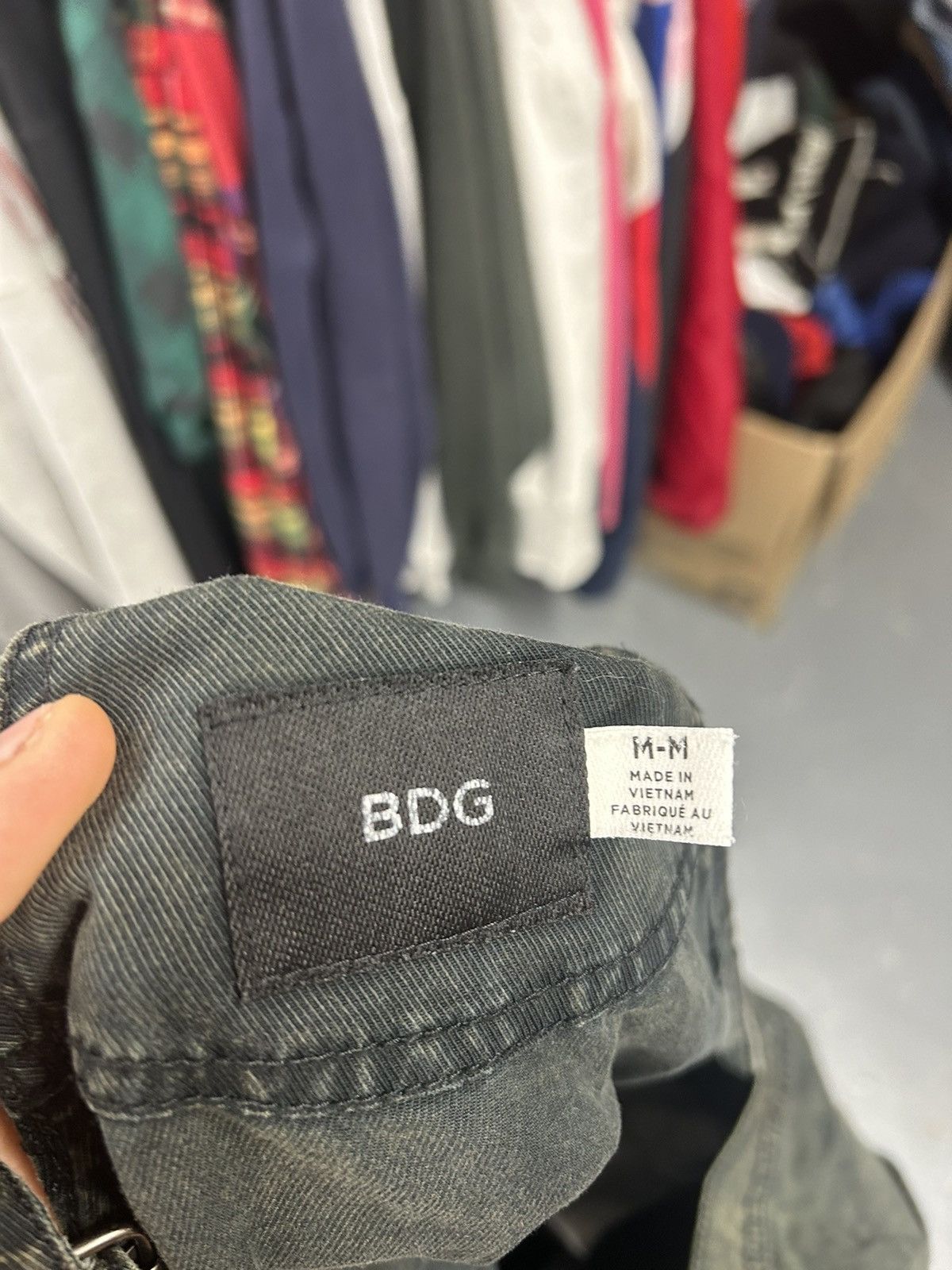Bdg × Vintage Crazy Y2K Essential Green BDG Overalls Acid Wash Medium Size US 36 / EU 52 - 5 Thumbnail